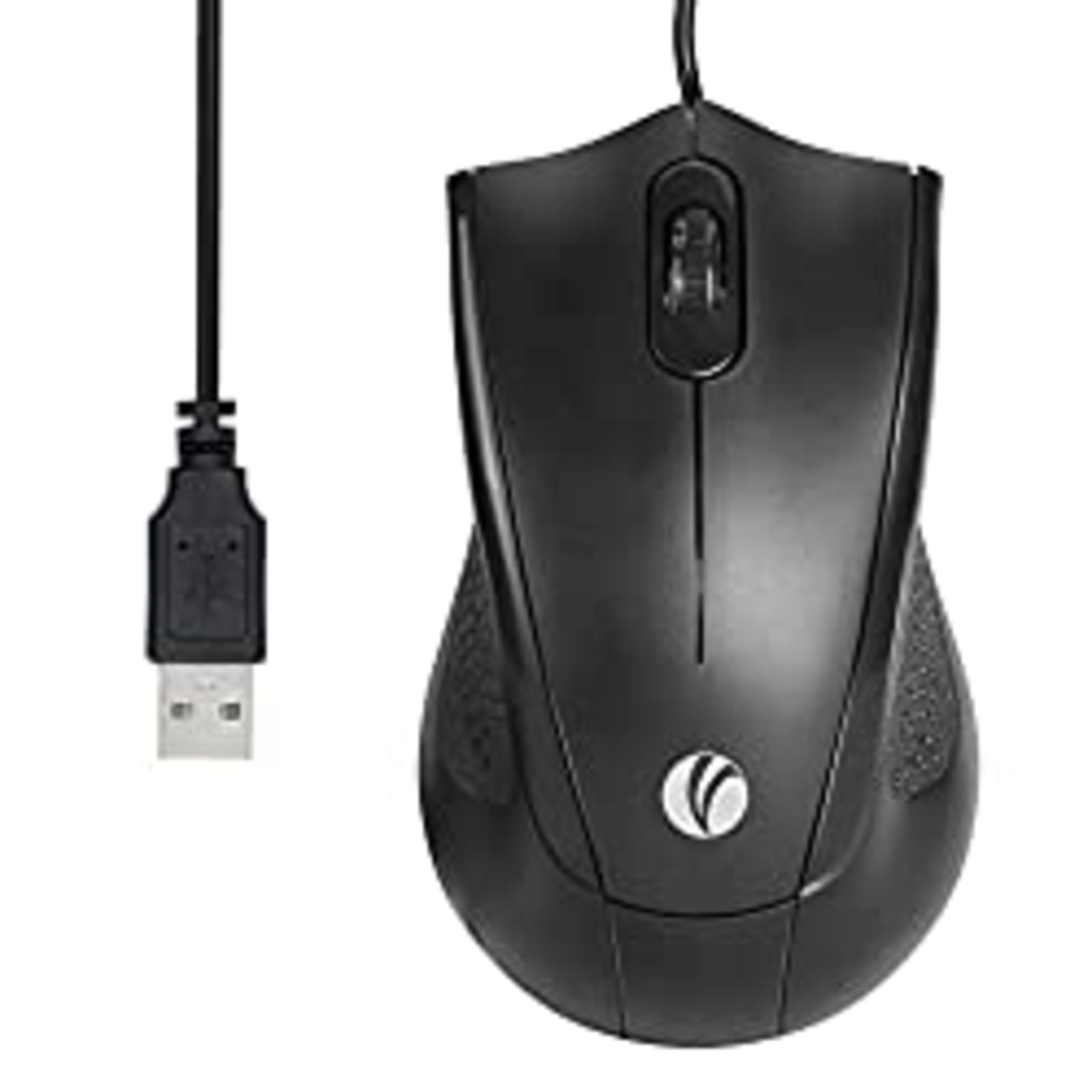 RRP £8.03 VCOM Wired USB Mouse with 1200 DPI & 1.8 Meter Cord
