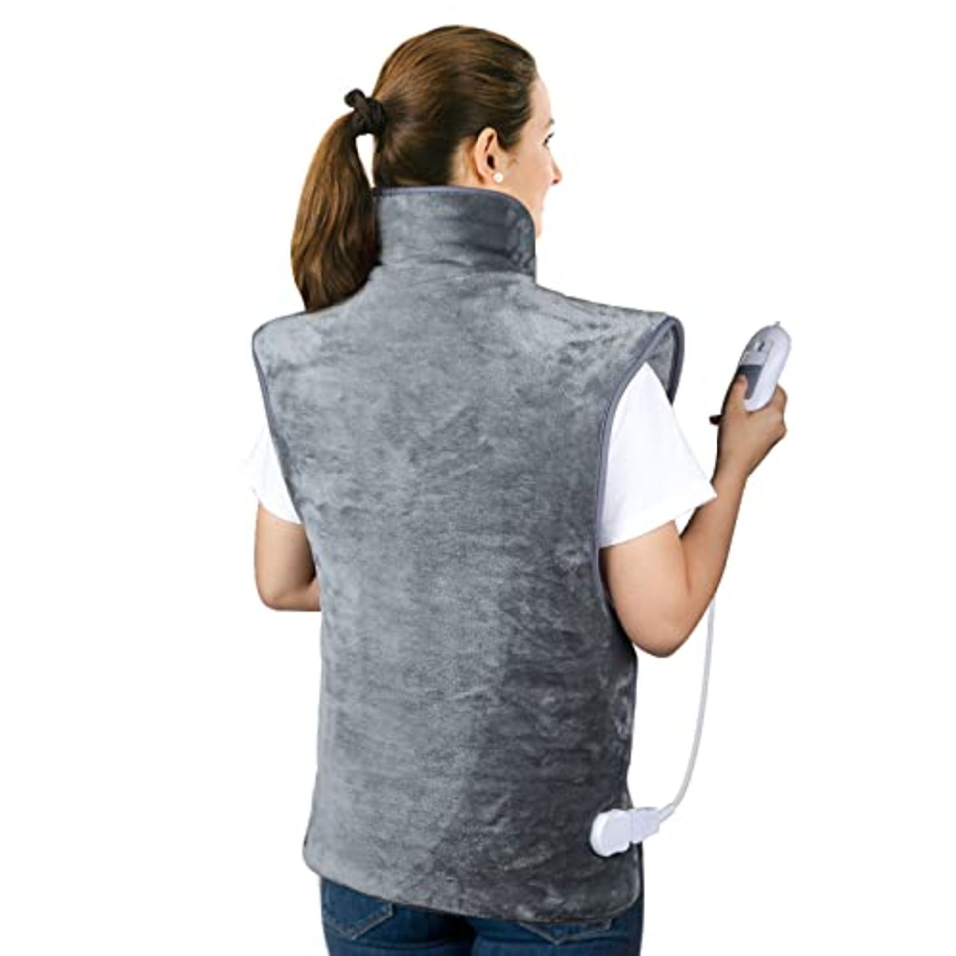 RRP £33.49 Electric Heating Pad for Back Neck Shoulders