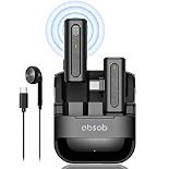RRP £44.65 absob Wireless Lavalier Microphone for Android Phone