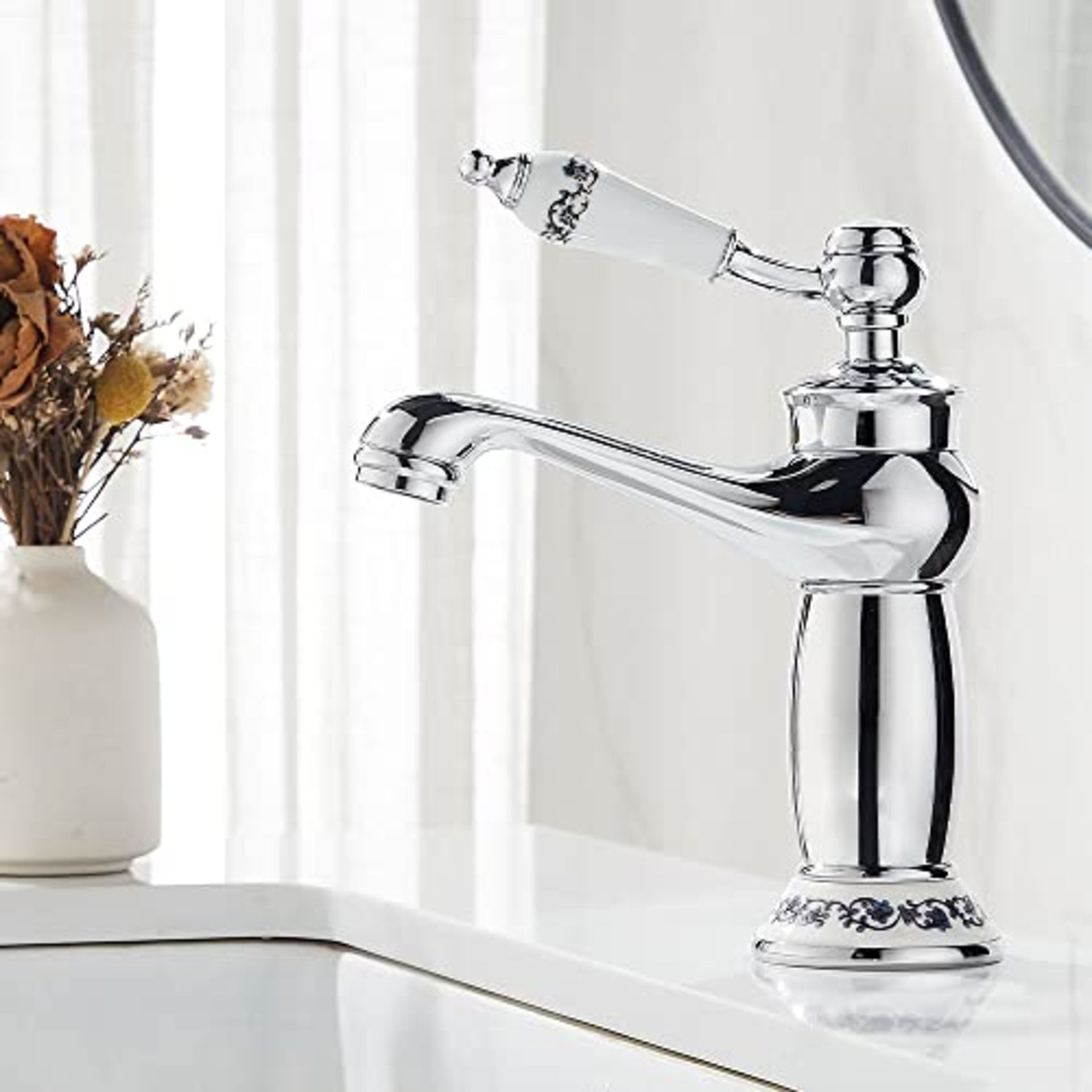 RRP £37.95 Maynosi Retro Bathroom Basin Mixer Tap