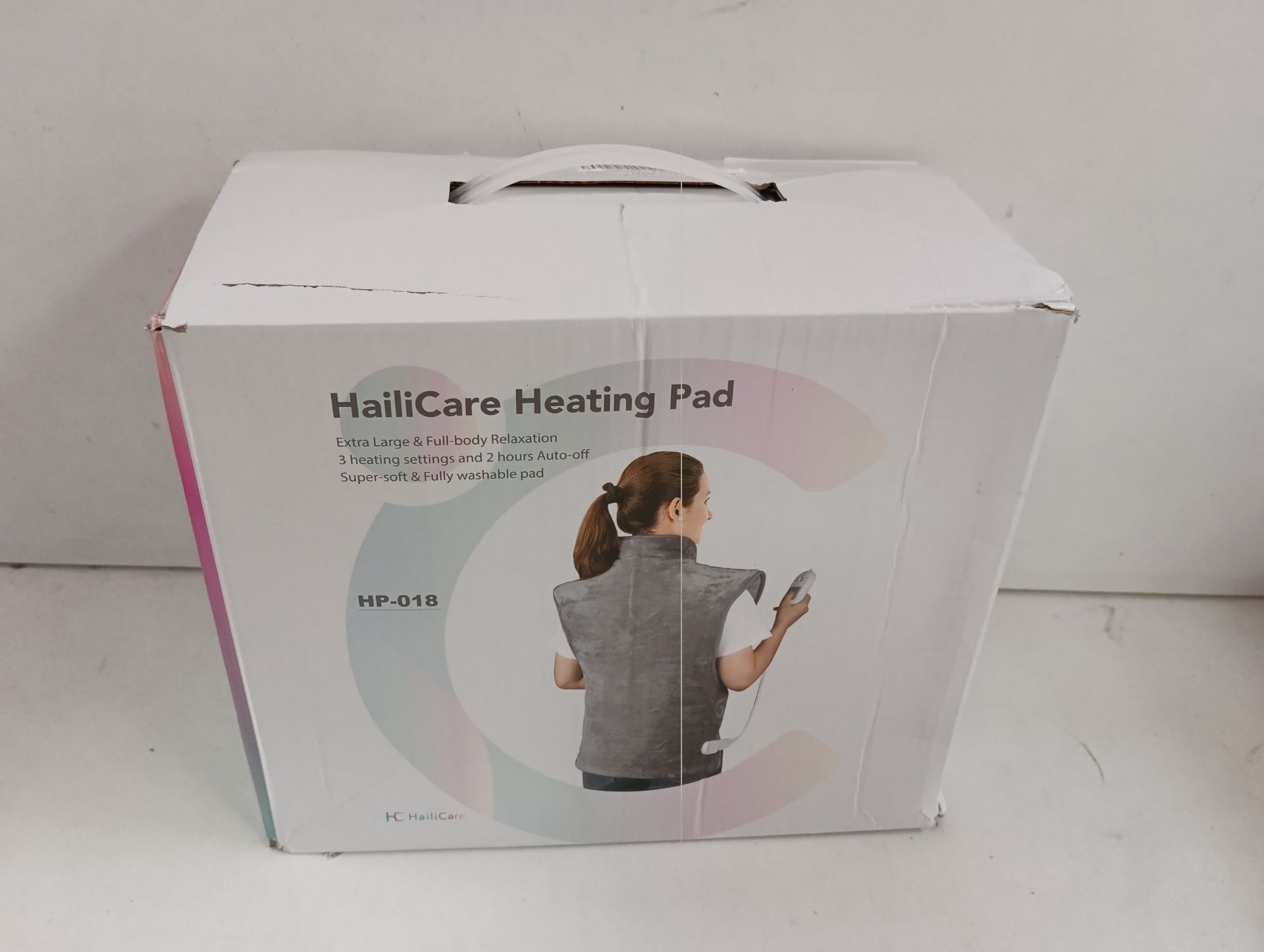 RRP £33.49 Electric Heating Pad for Back Neck Shoulders - Image 2 of 2