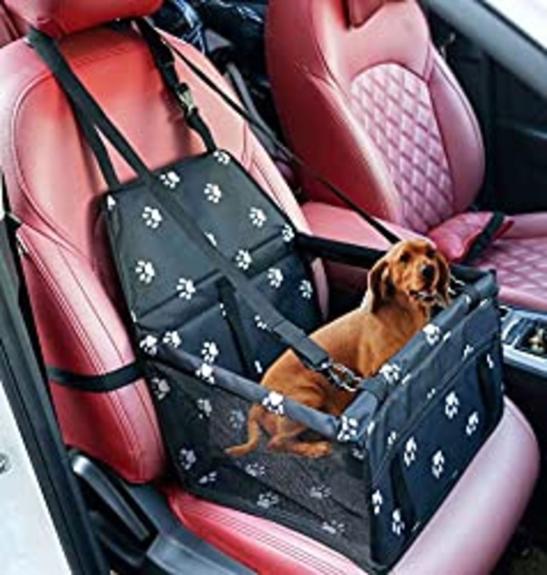 RRP £17.63 BRAND NEW STOCK GoBuyer Waterproof Pet Dog Car Seat Booster Carrier