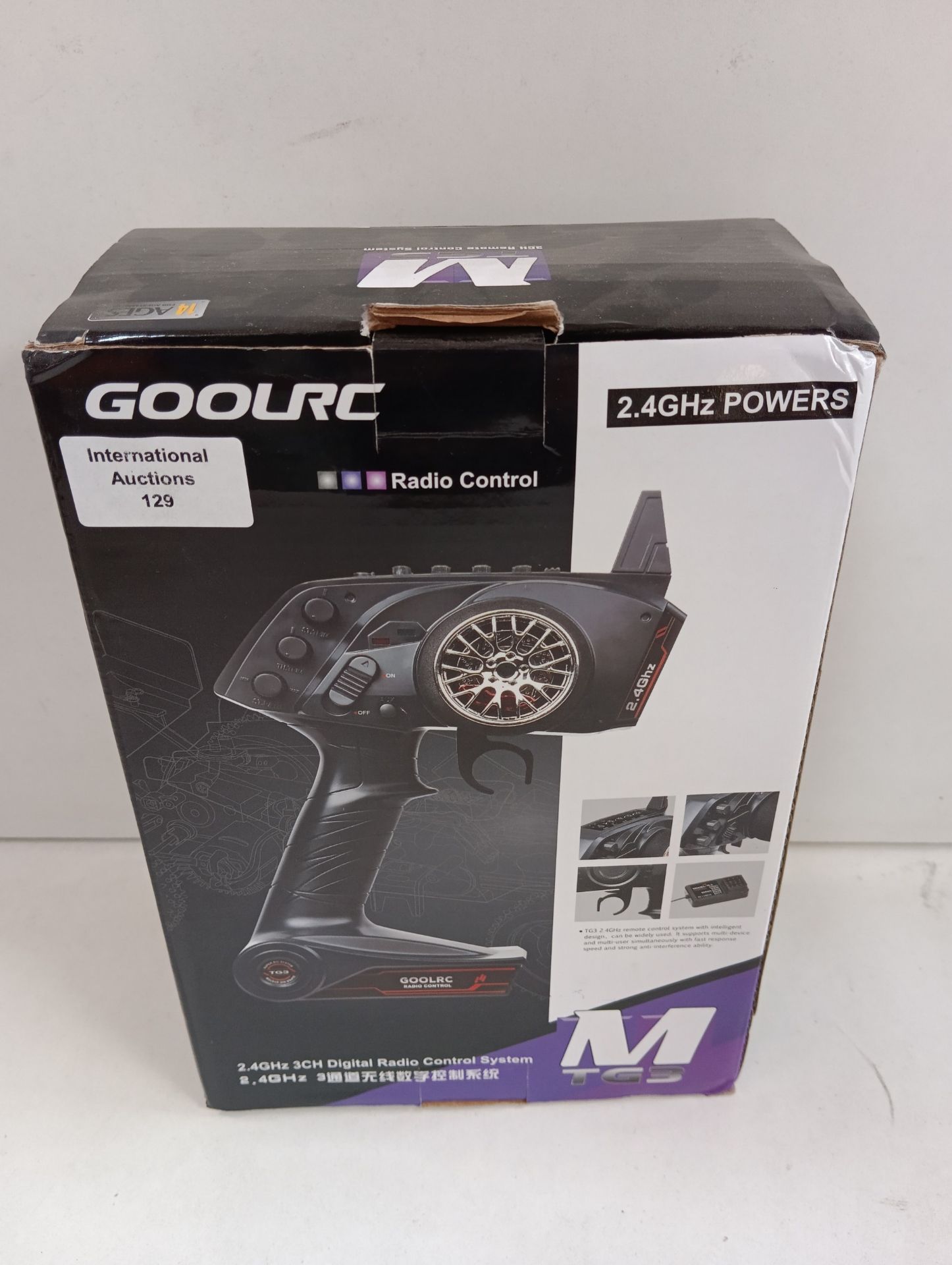 RRP £41.30 GoolRC TG3 2.4GHz 3CH Digital Radio Remote Control - Image 2 of 2