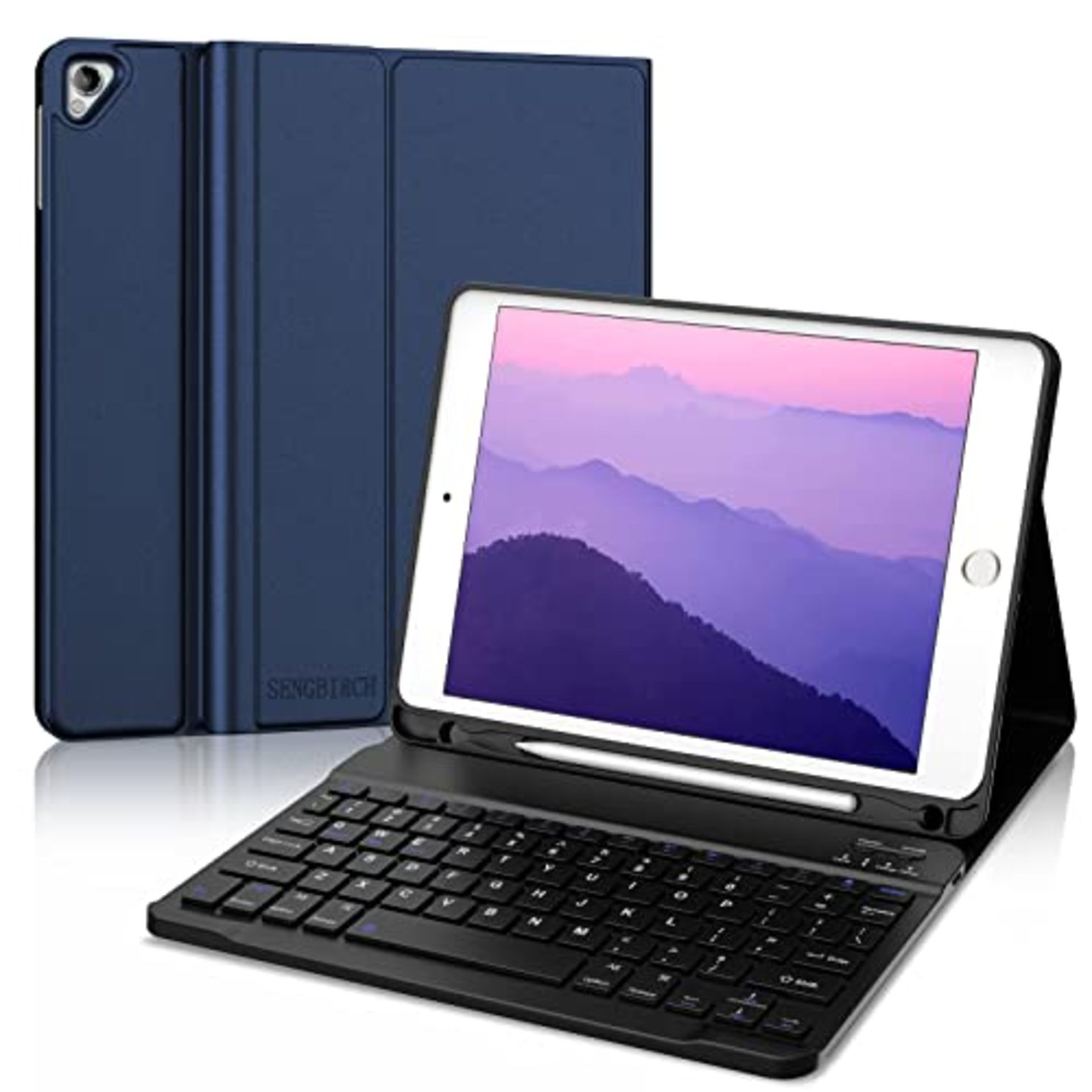 RRP £23.10 SENGBIRCH iPad 10.2 Keyboard 9th Generation