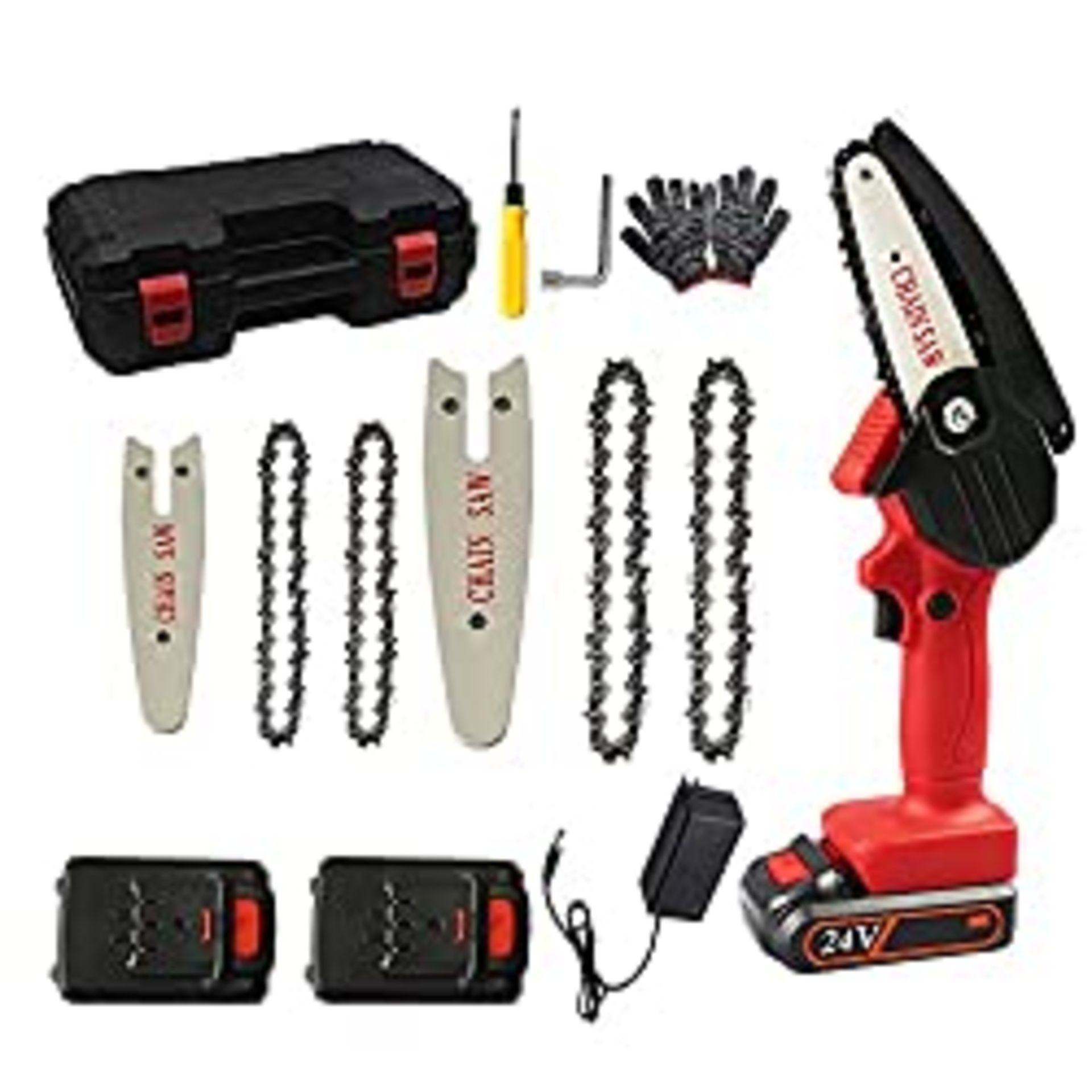 RRP £49.12 Rechargeable Mini Electric Chainsaw