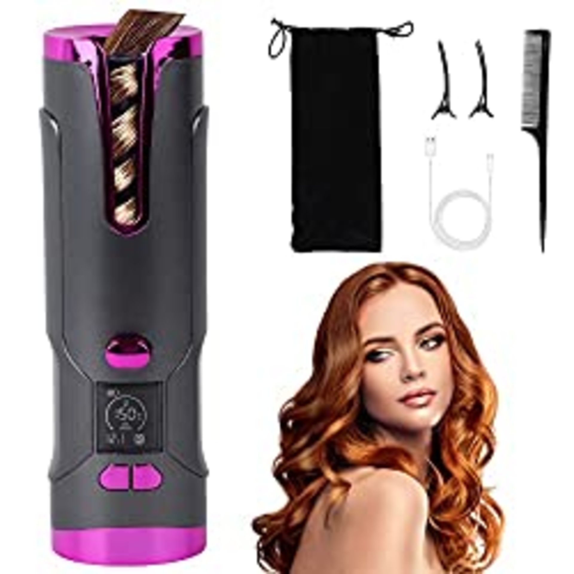 RRP £39.87 Exsivemy Automatic Hair Curlers