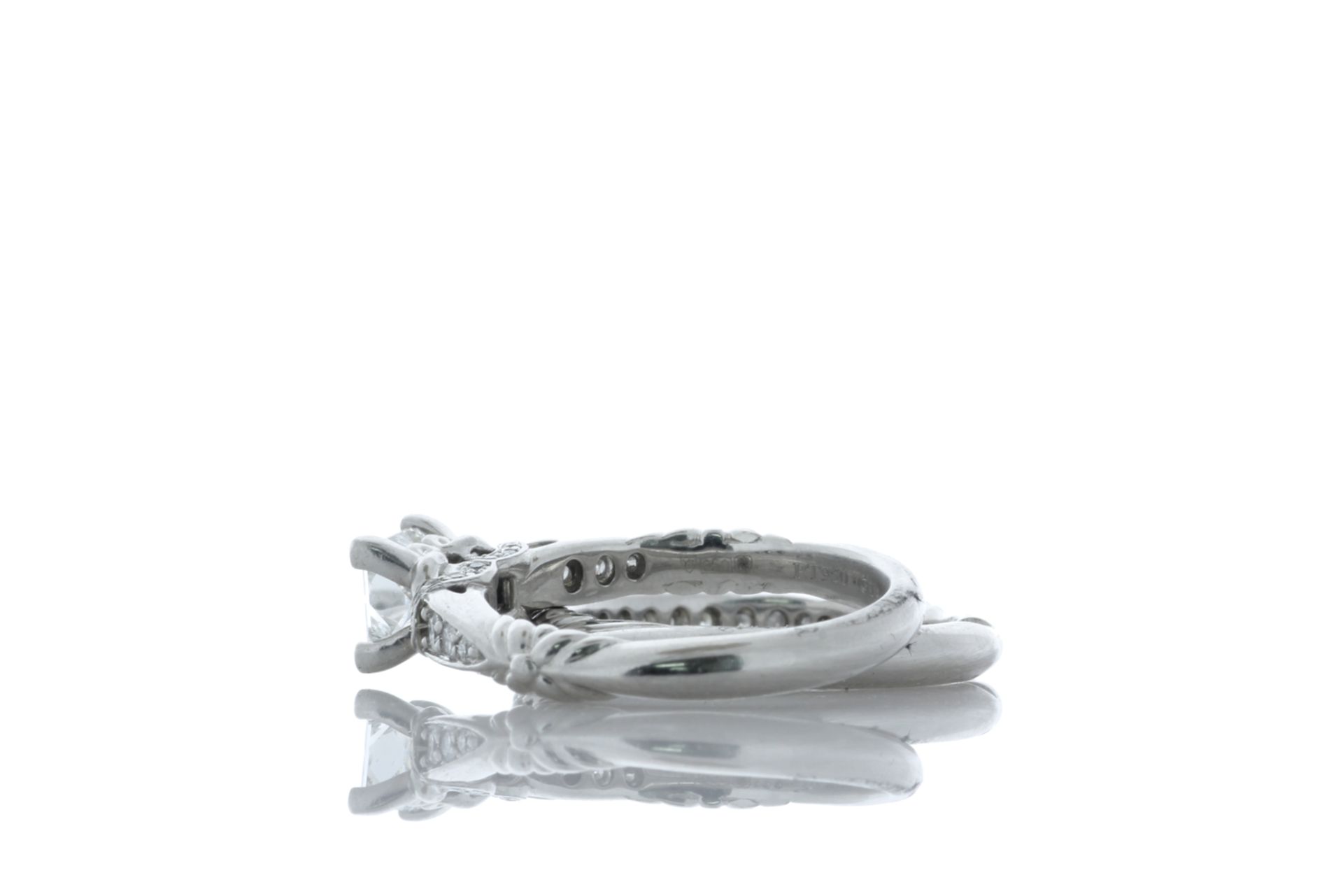 Platinum Matching Bridal Set Gia E Vs2 (0.76) 1.11 Carats - Valued By GIE £34,210.00 - One beautiful - Image 2 of 6