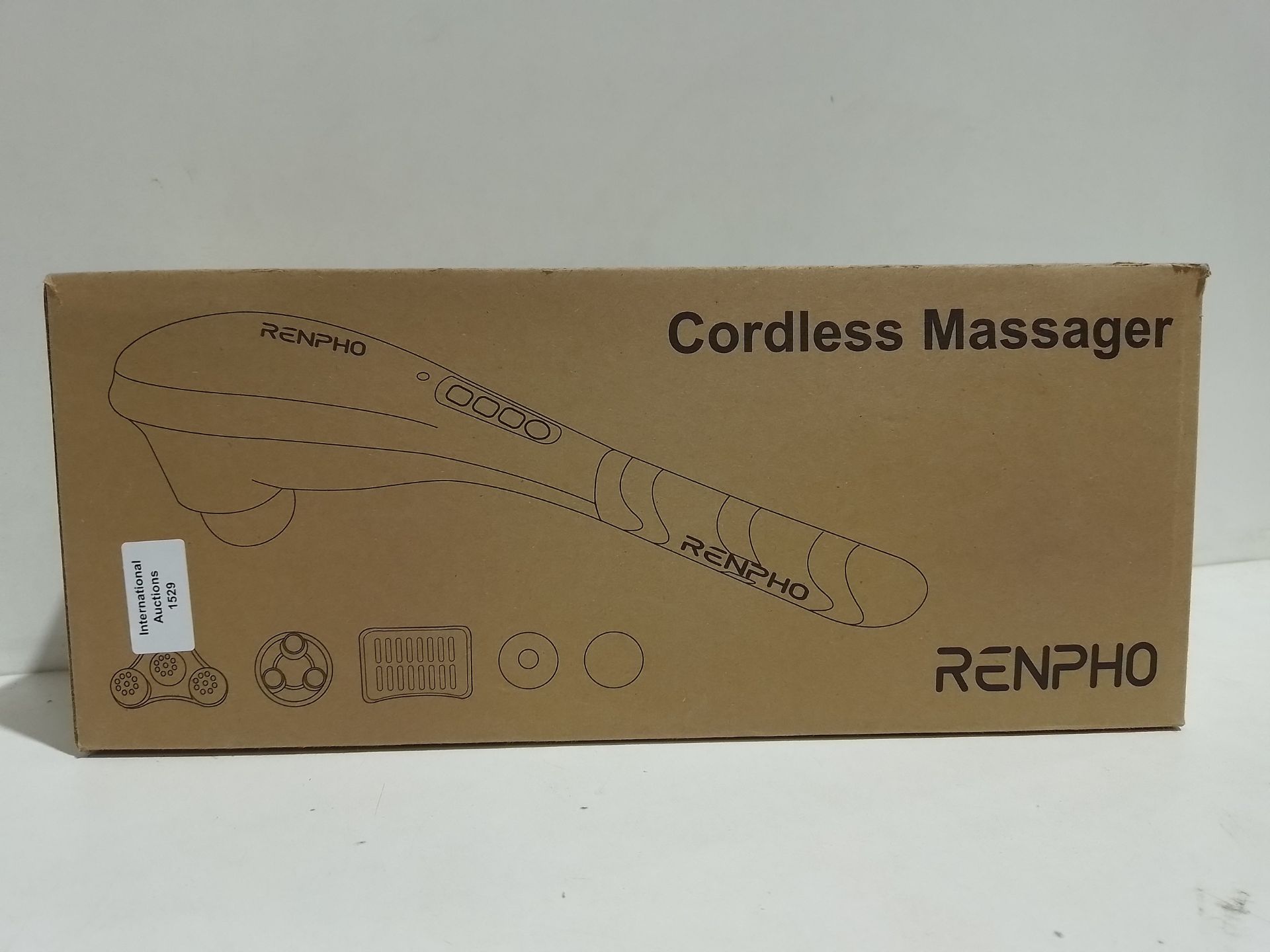 RRP £35.08 RENPHO Hand Held Deep Tissue Massager for Muscles - Image 2 of 2