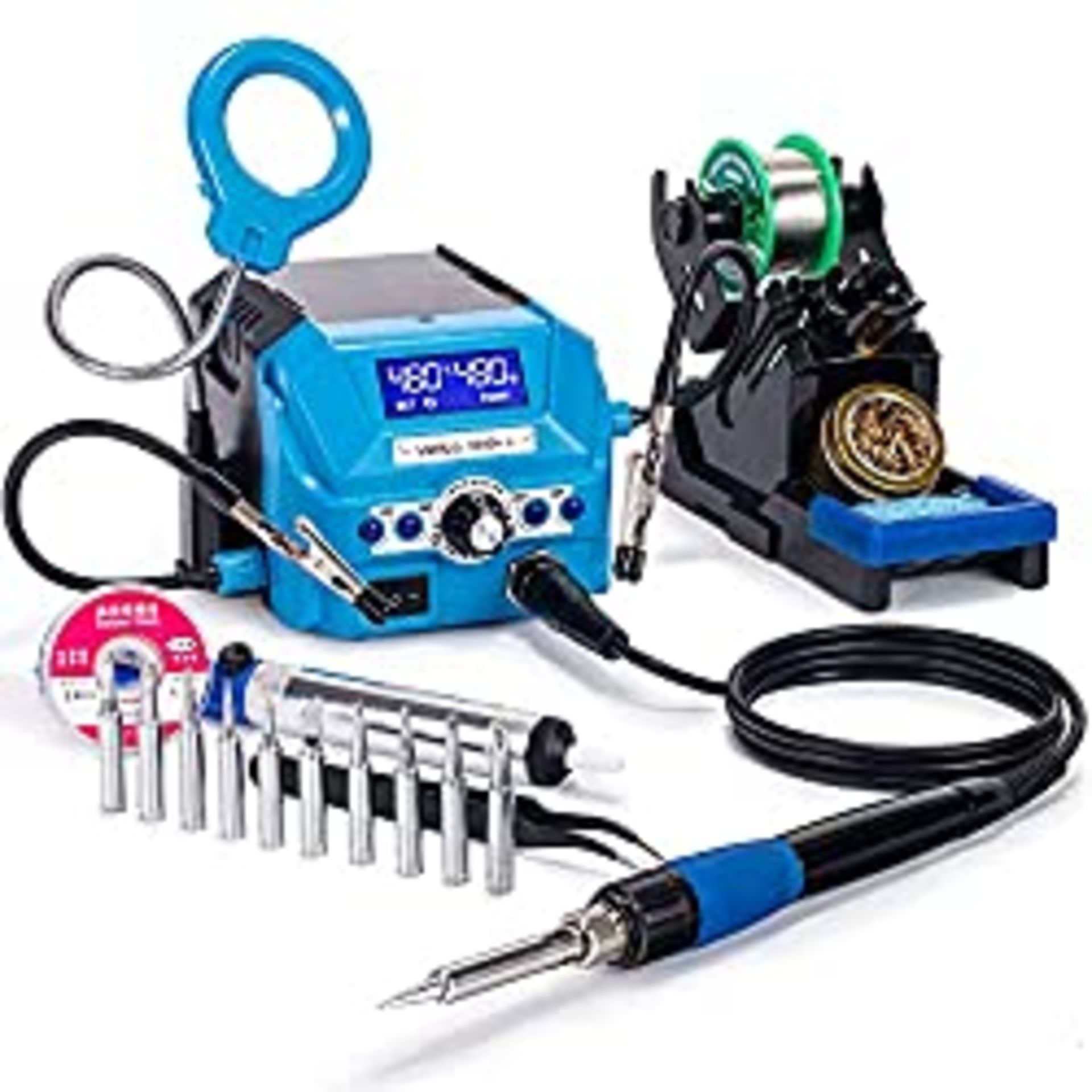 RRP £69.22 Yihua 939D+ III Digital Soldering Iron Station Kit with 4 Preset Channels