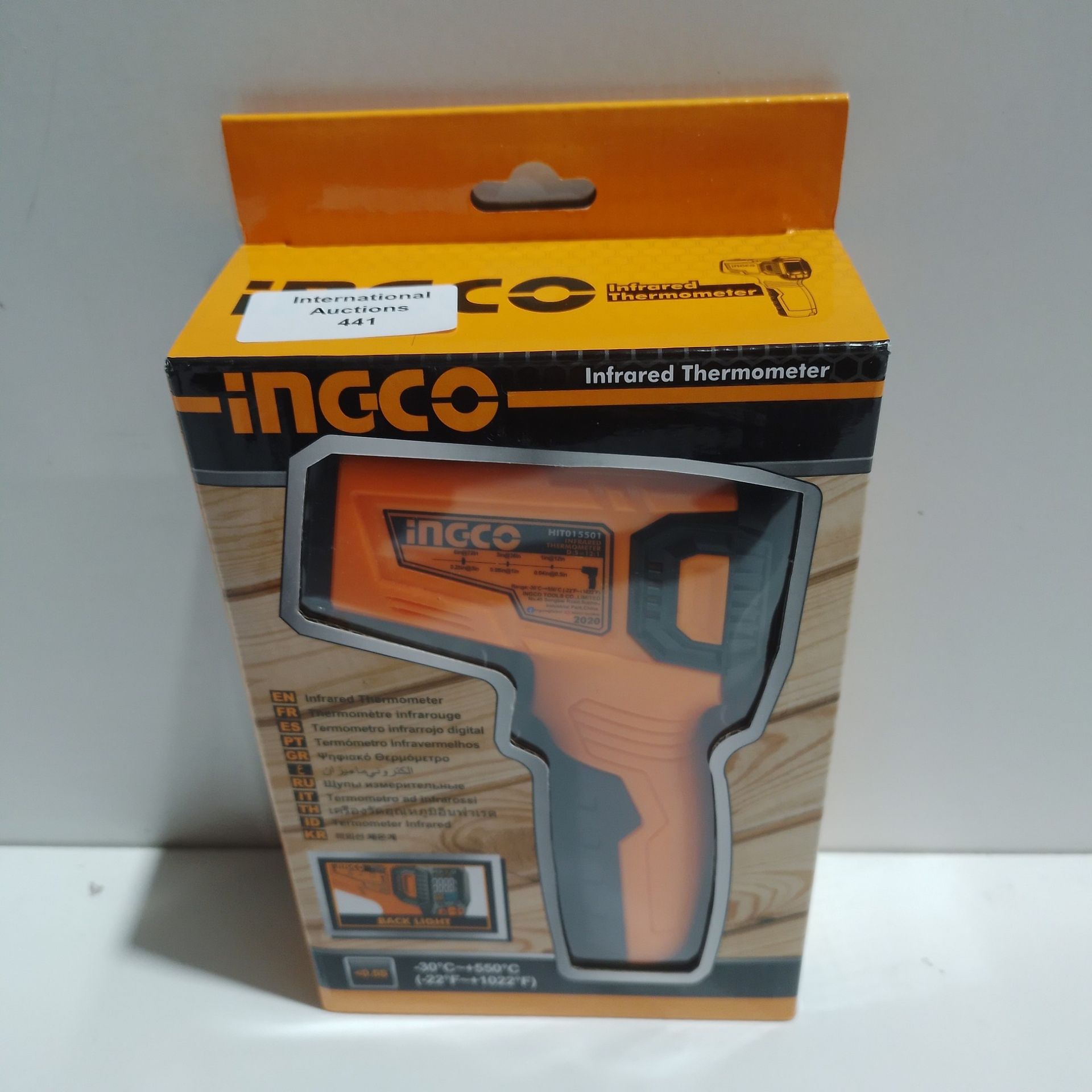 RRP £13.39 INGCO Infrared Thermometer - Image 2 of 2