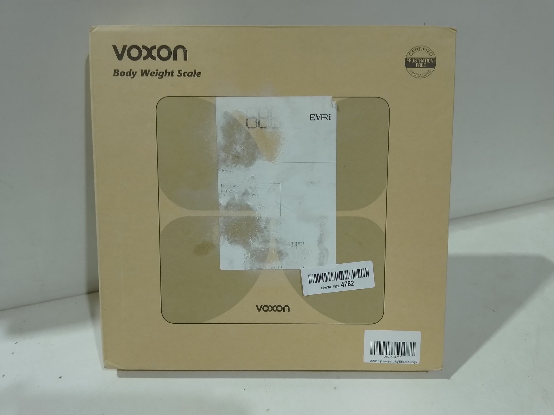 RRP £13.37 VOXON High Precision Bluetooth Body Fat Scale - Image 2 of 2