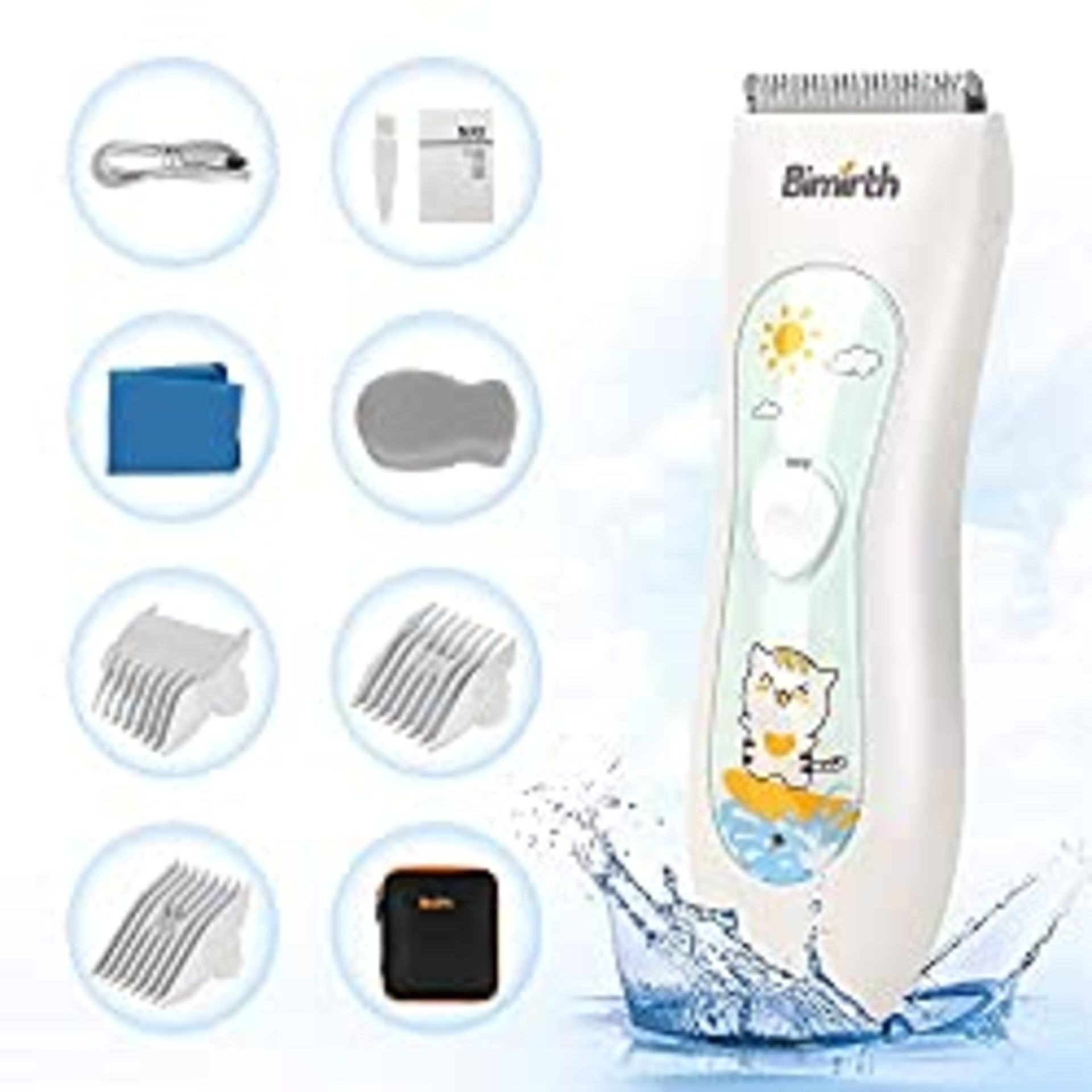 RRP £26.29 Bimirth Baby Hair Clipper