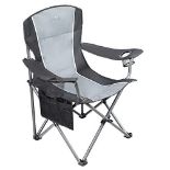 RRP £45.25 ALPHA CAMP Oversized Camping Folding Portable Chair