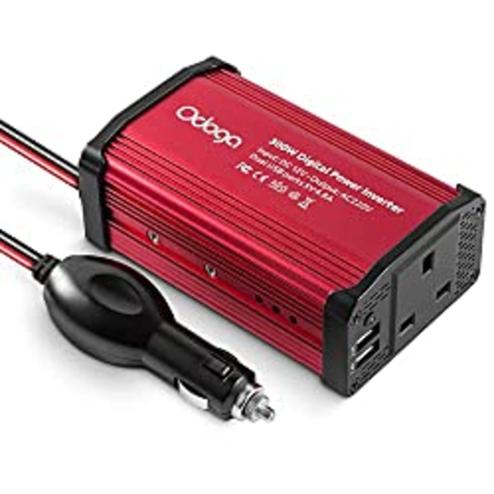 RRP £39.07 Odoga 300W Car Power Inverter 12V to 240V / 230V Converter