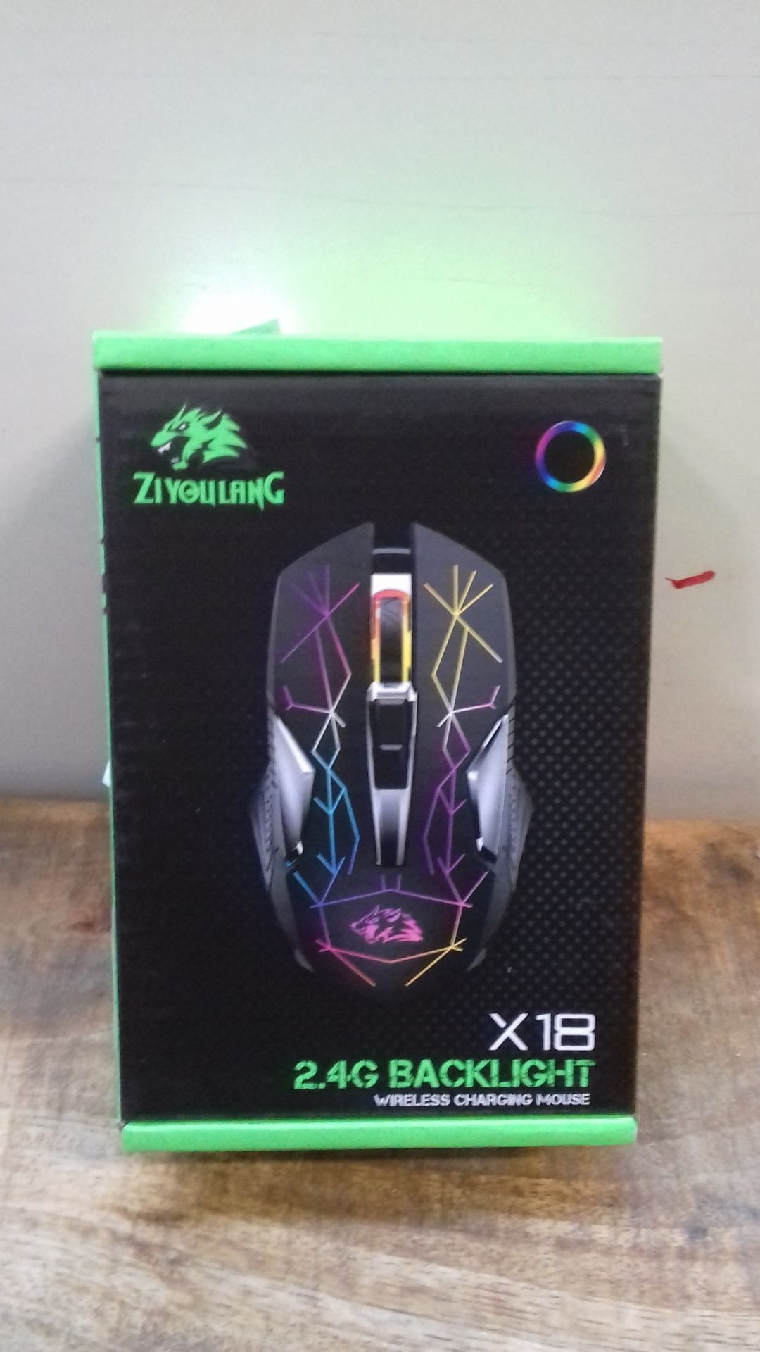 RRP £13.37 KUIYN X18 Wireless Gaming Mouse 2.4G - Image 2 of 2