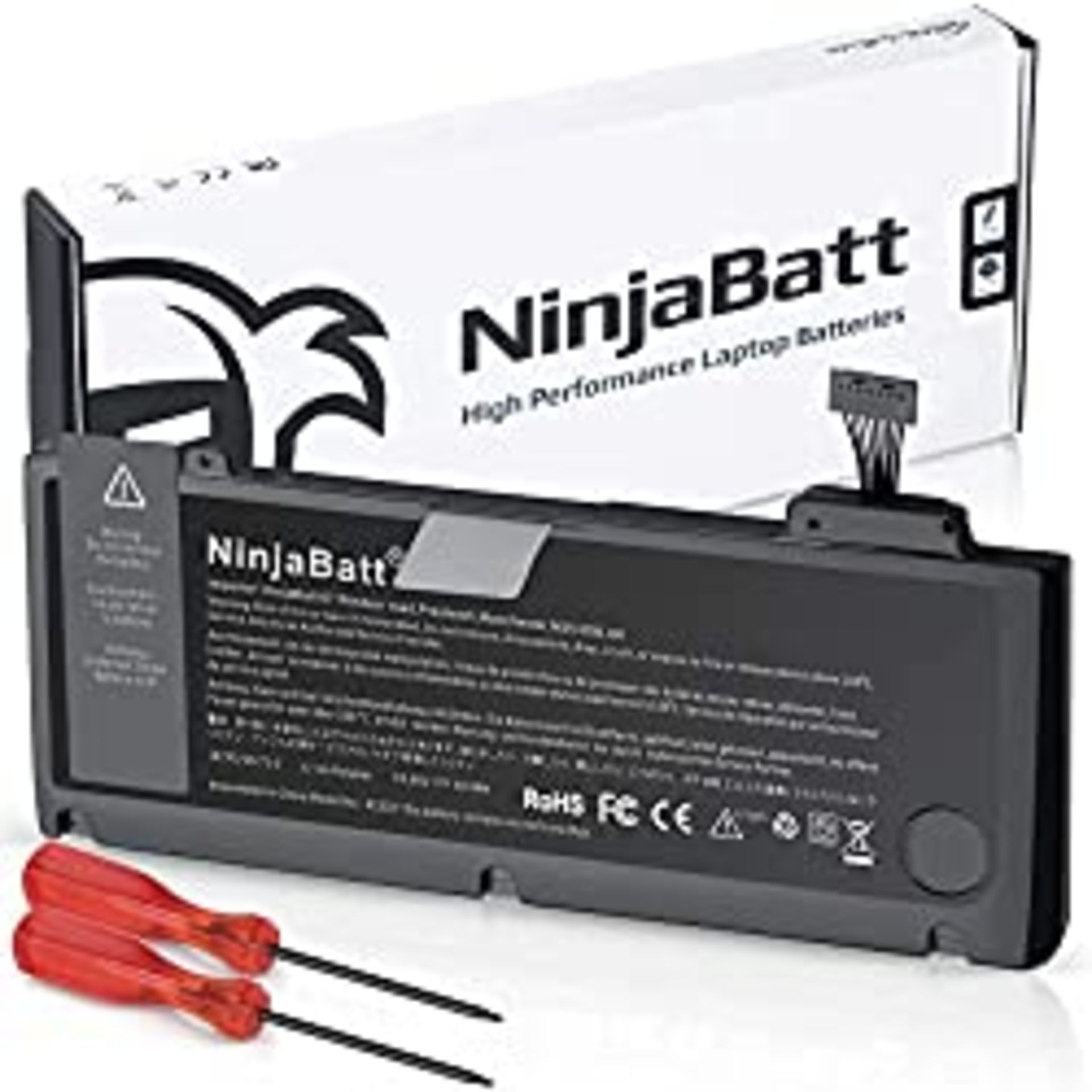 RRP £35.54 NinjaBatt Battery A1278 A1322 Compatible with Apple