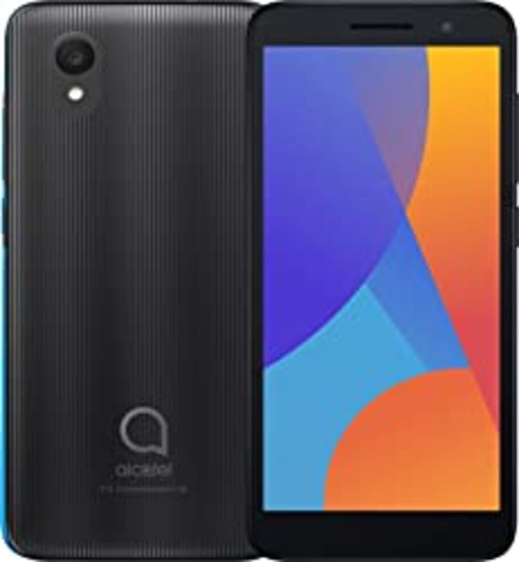 RRP £71.56 Alcatel 1 (2021) - Smartphone 16GB, 1GB RAM, single Sim, Volcano Black