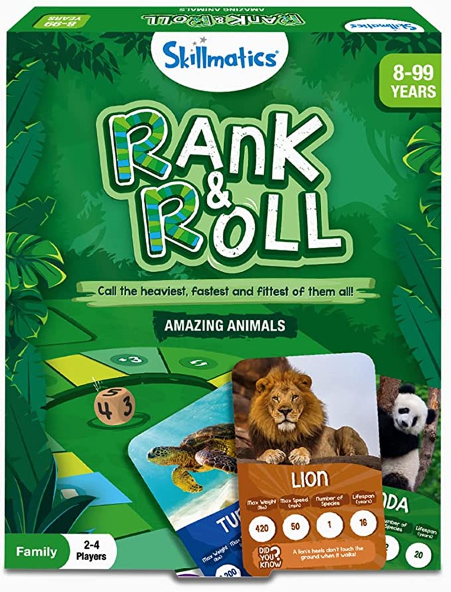 RRP 19.99 Rank and roll board game