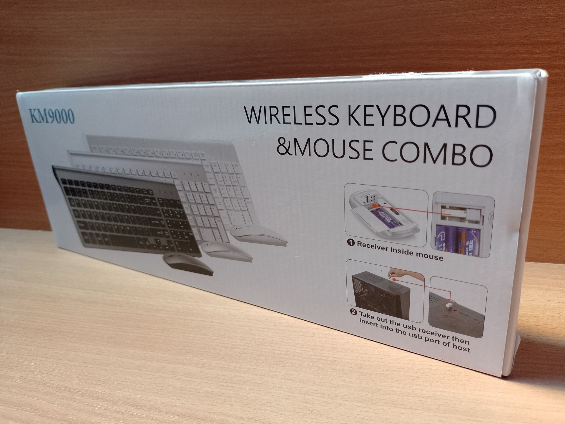 RRP £34.36 Wireless Keyboard and Mouse Ultra Slim Combo - Image 2 of 2