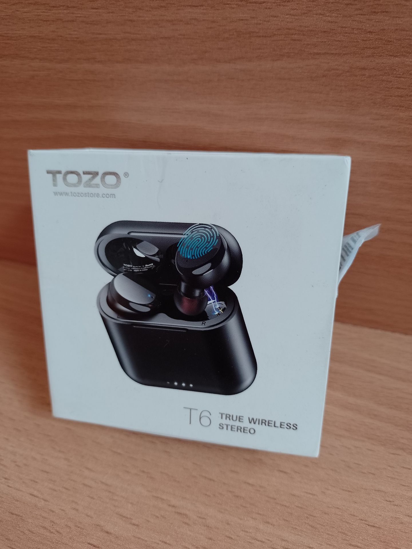 RRP £33.79 TOZO T6 True Wireless Earbuds Bluetooth Headphones - Image 2 of 2