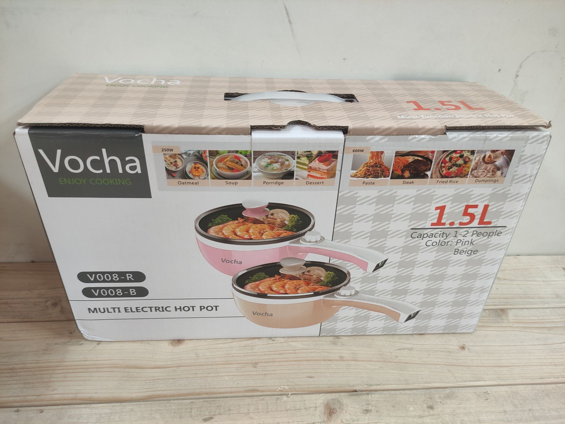 RRP £35.72 Vocha Electric Hot Pot - Image 2 of 2