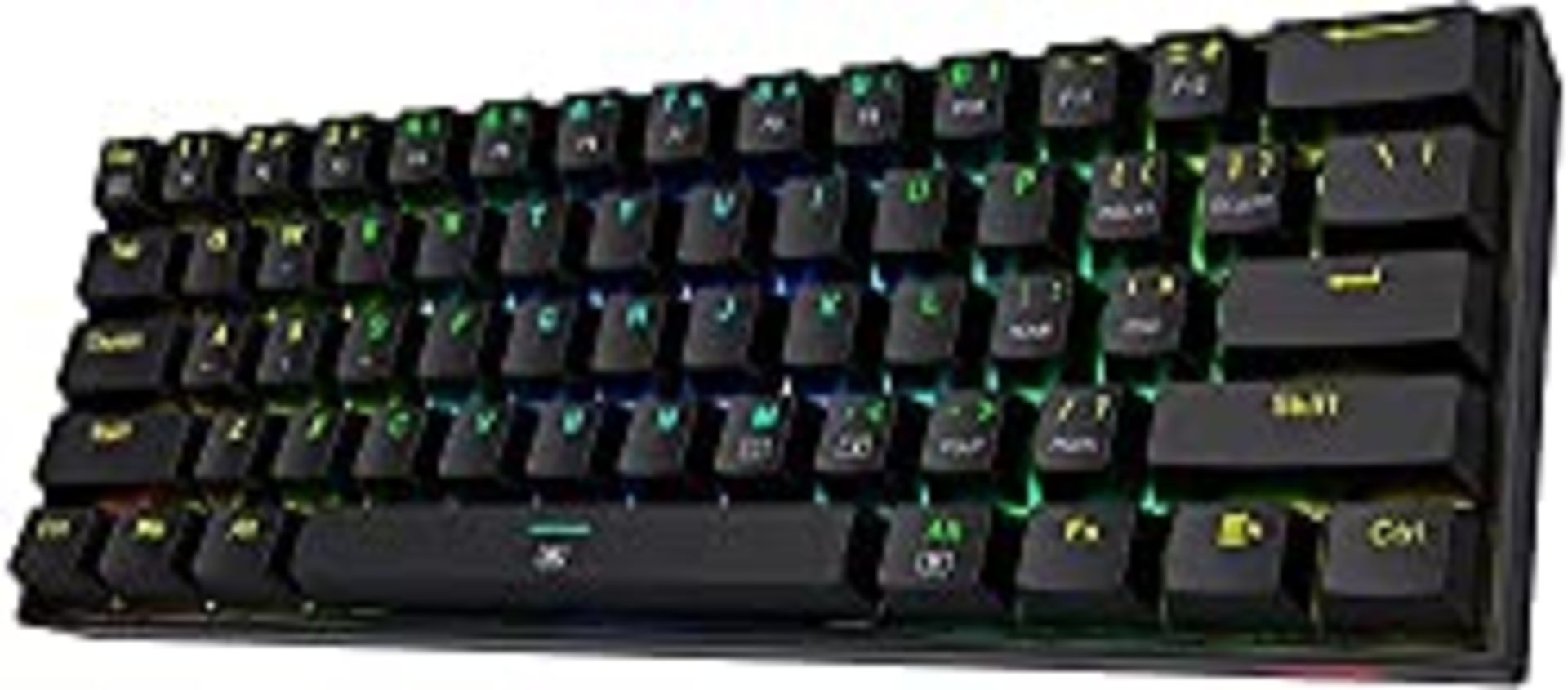 RRP £50.24 Redragon K630 Dragonborn 60% Wired RGB Gaming Keyboard