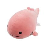 RRP £18.97 BRAND NEW STOCK YINGGG Whale Plush Toy Soft Stuffed Animal Cuddly Pillow