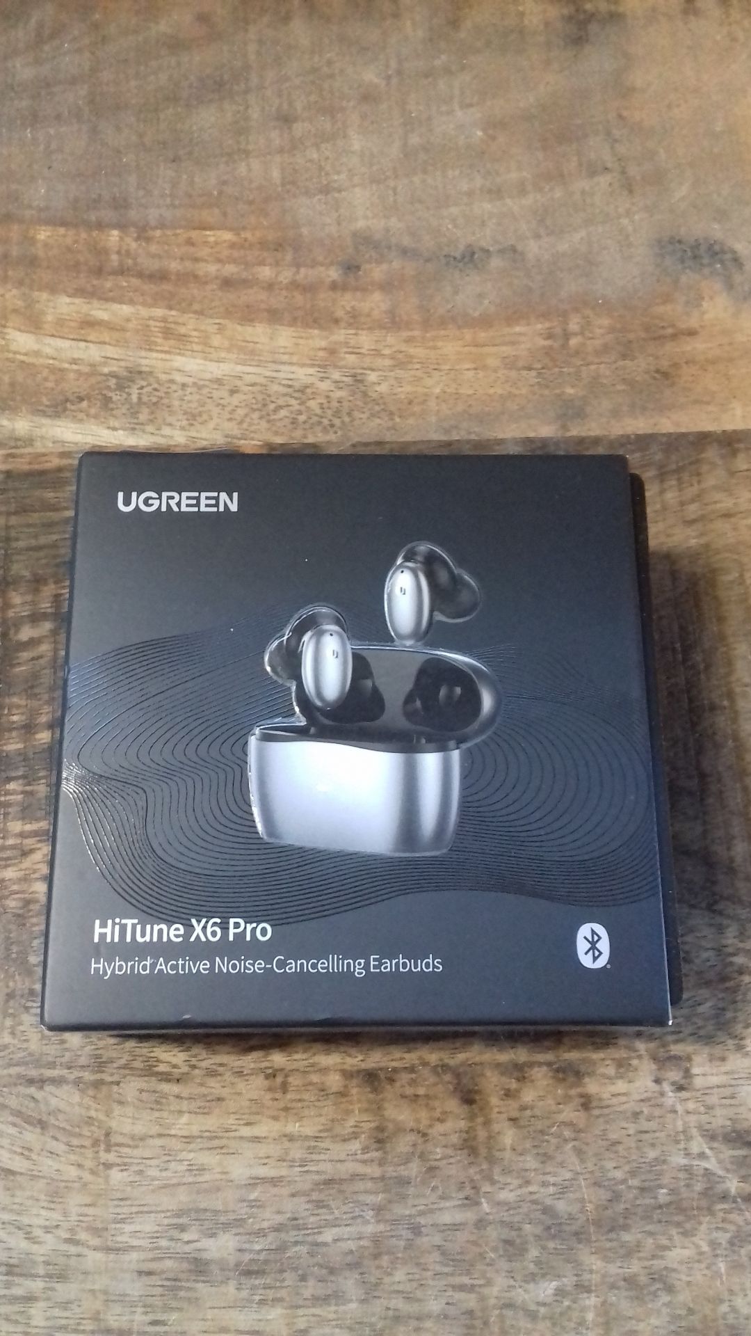 RRP £66.99 UGREEN HiTune X6 Pro Active Noise Cancelling Wireless Earbuds - Image 2 of 2