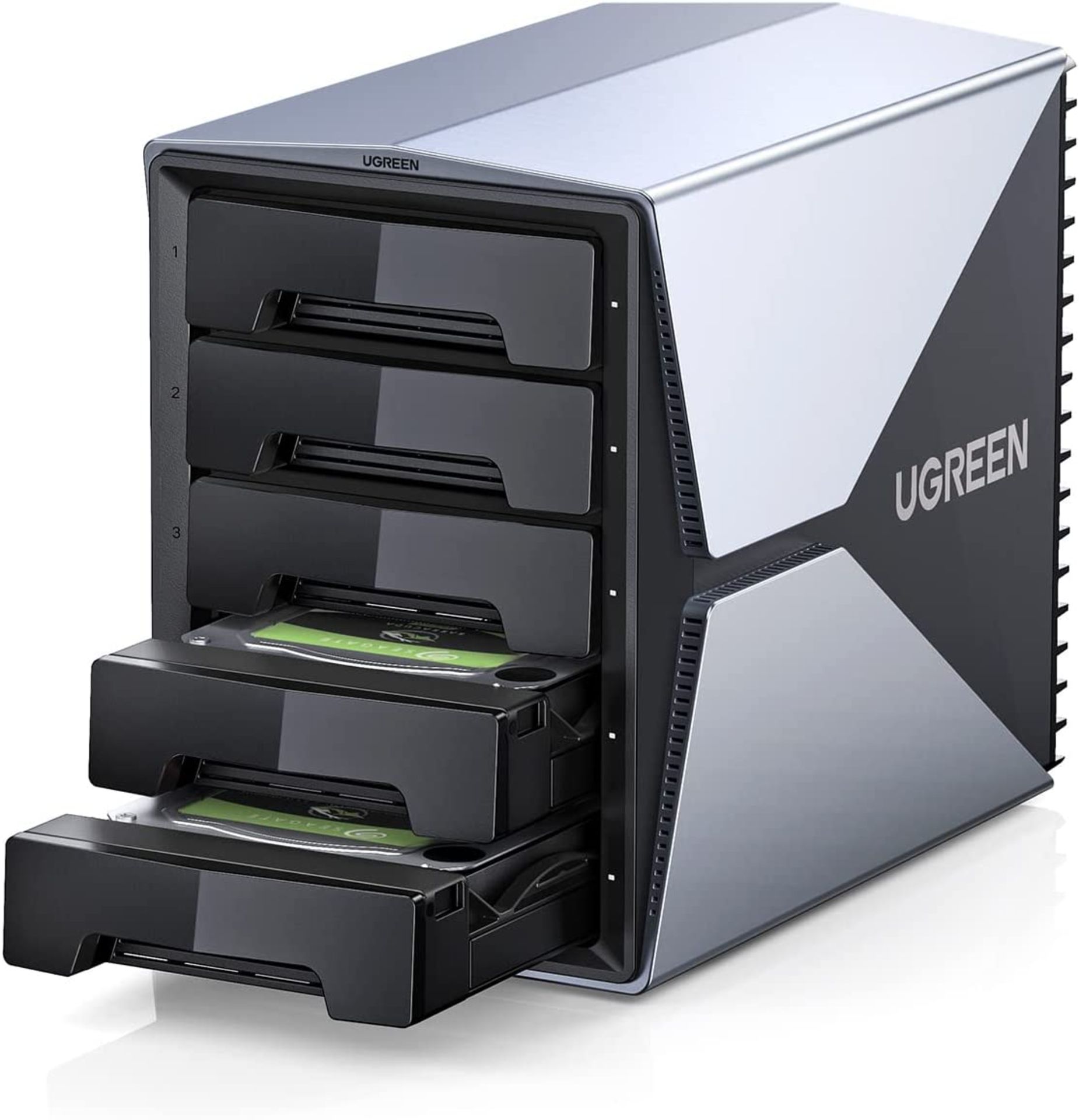 RRP £219.99 UGREEN Raid 5 bay 3.5 raid hard drive