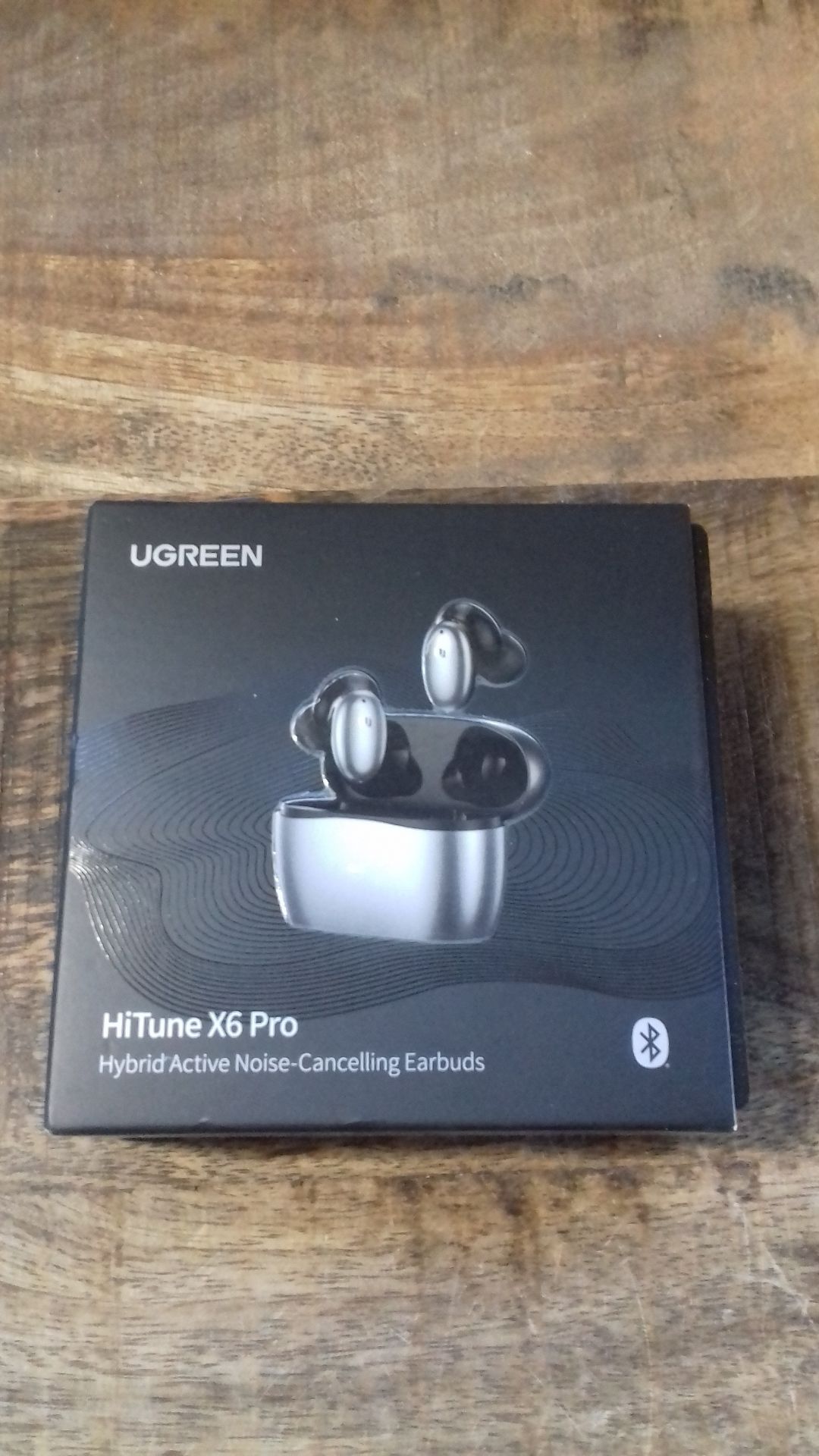 RRP £66.99 UGREEN HiTune X6 Pro Active Noise Cancelling Wireless Earbuds - Image 2 of 2