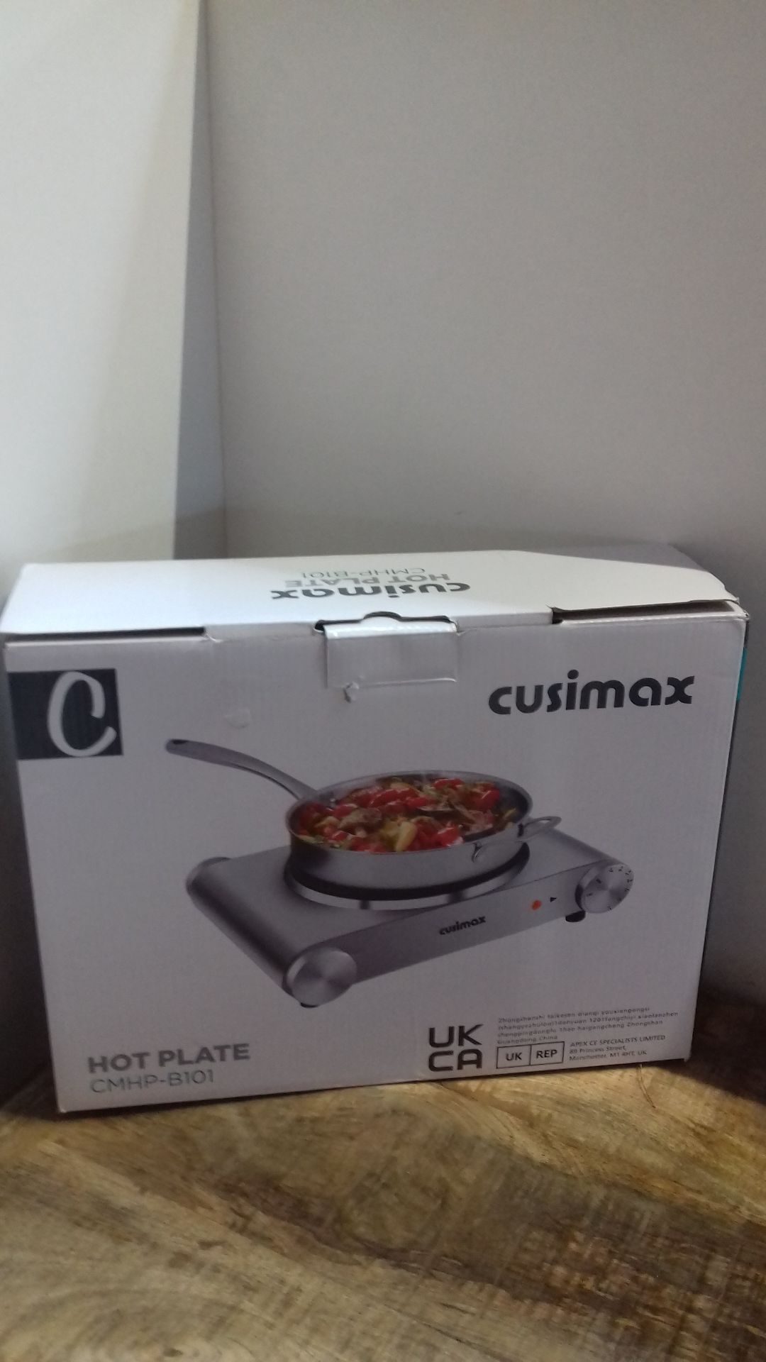 RRP £41.30 CUSIMAX Hot Plate