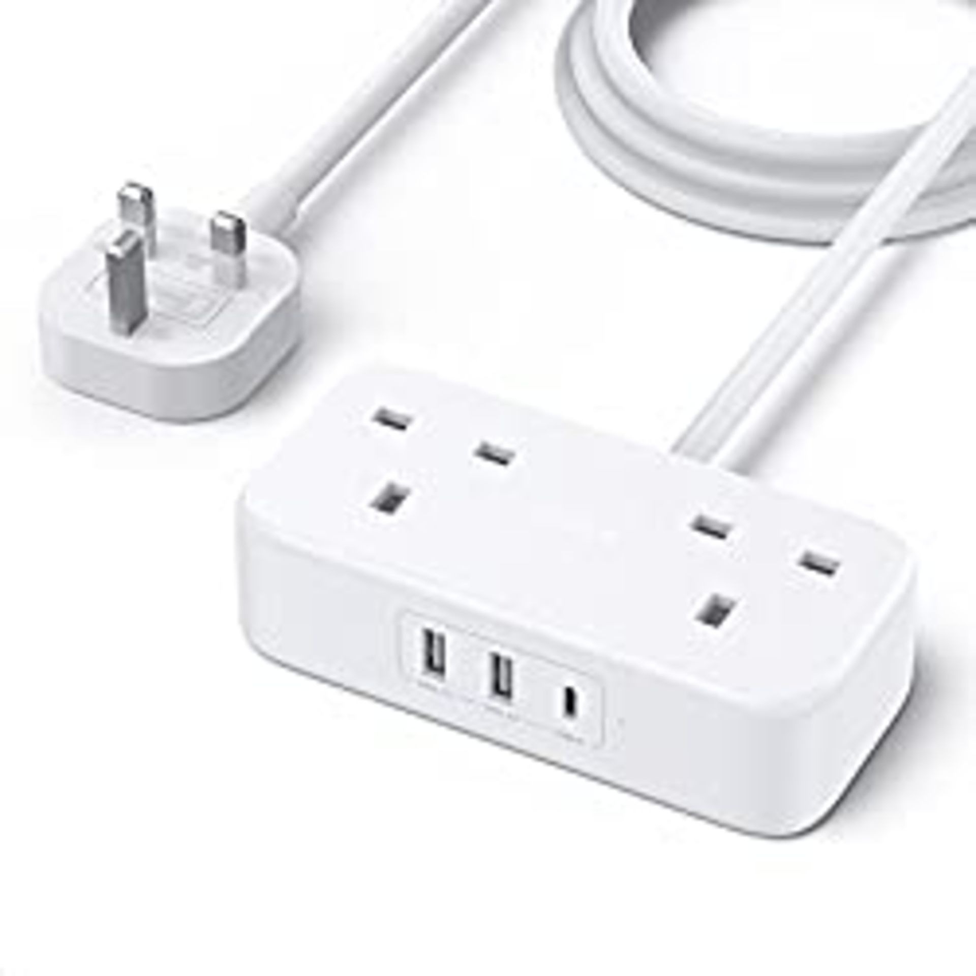 RRP £33.49 UGREEN Extension Lead with USB Slots