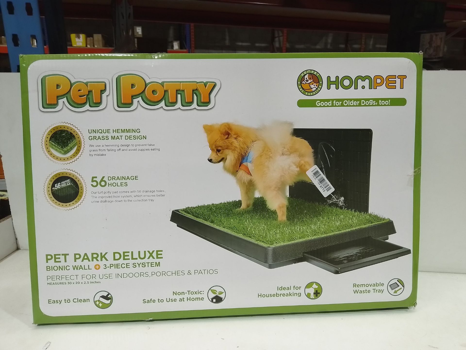 RRP £84.43 Hompet Dog Potty for Indoor or Porch - Image 2 of 2