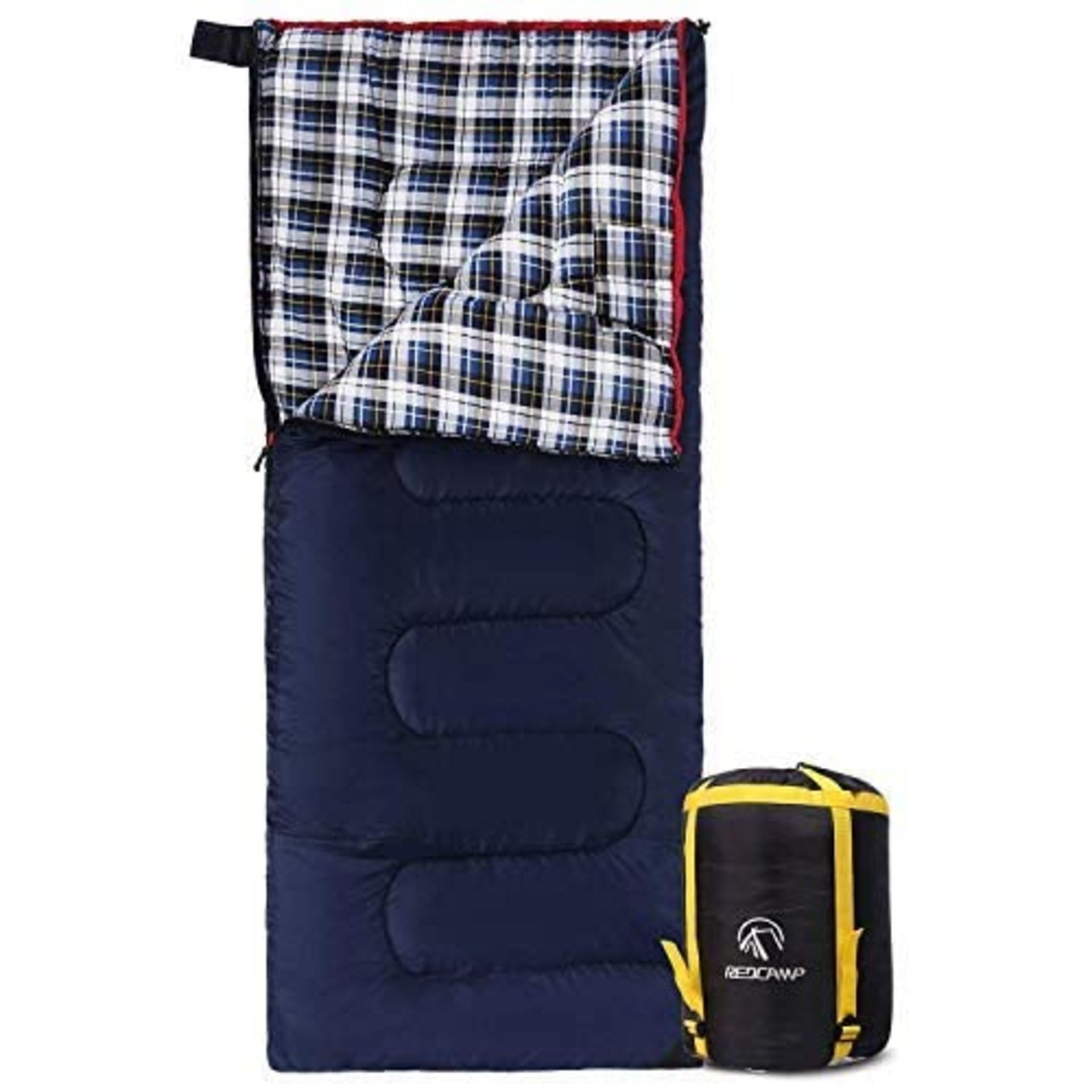 RRP £43.20 REDCAMP Cotton Sleeping Bag for Adult