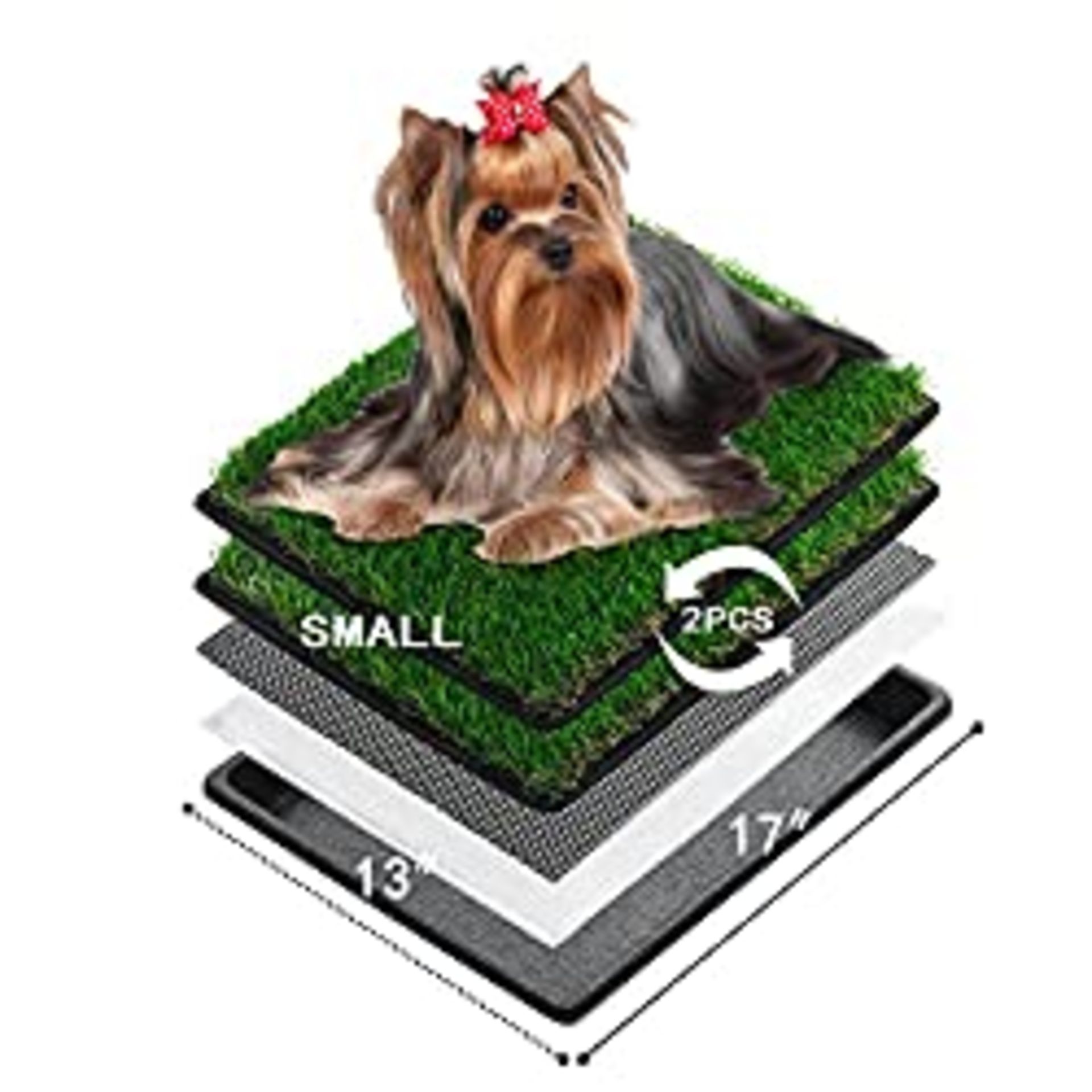 RRP £29.57 MEEXPAWS Artificial Grass For Dog Litter Tray | Extra