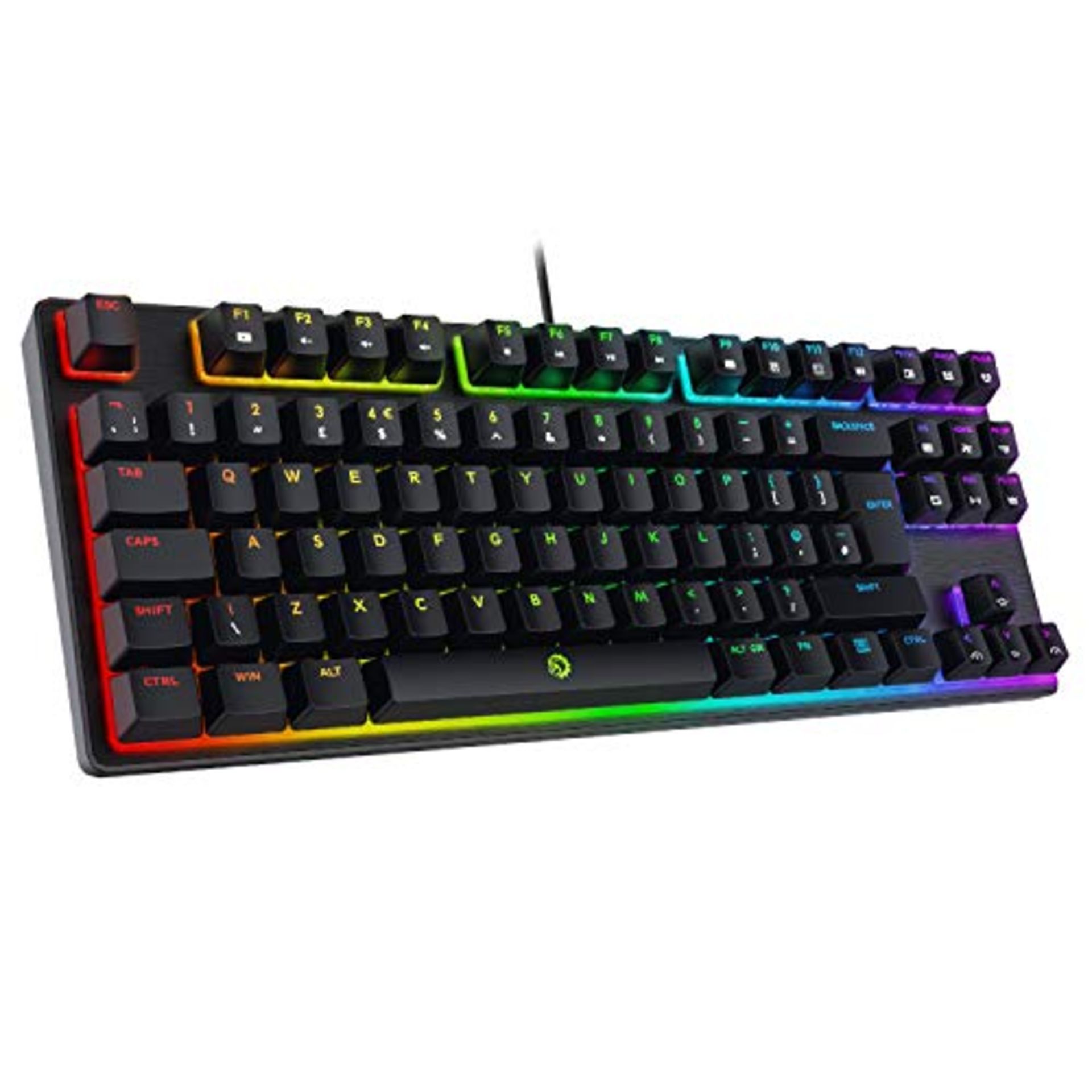 RRP £42.87 DREVO Tyrfing 88 Key V2 UK Layout RGB Backlit Mechanical