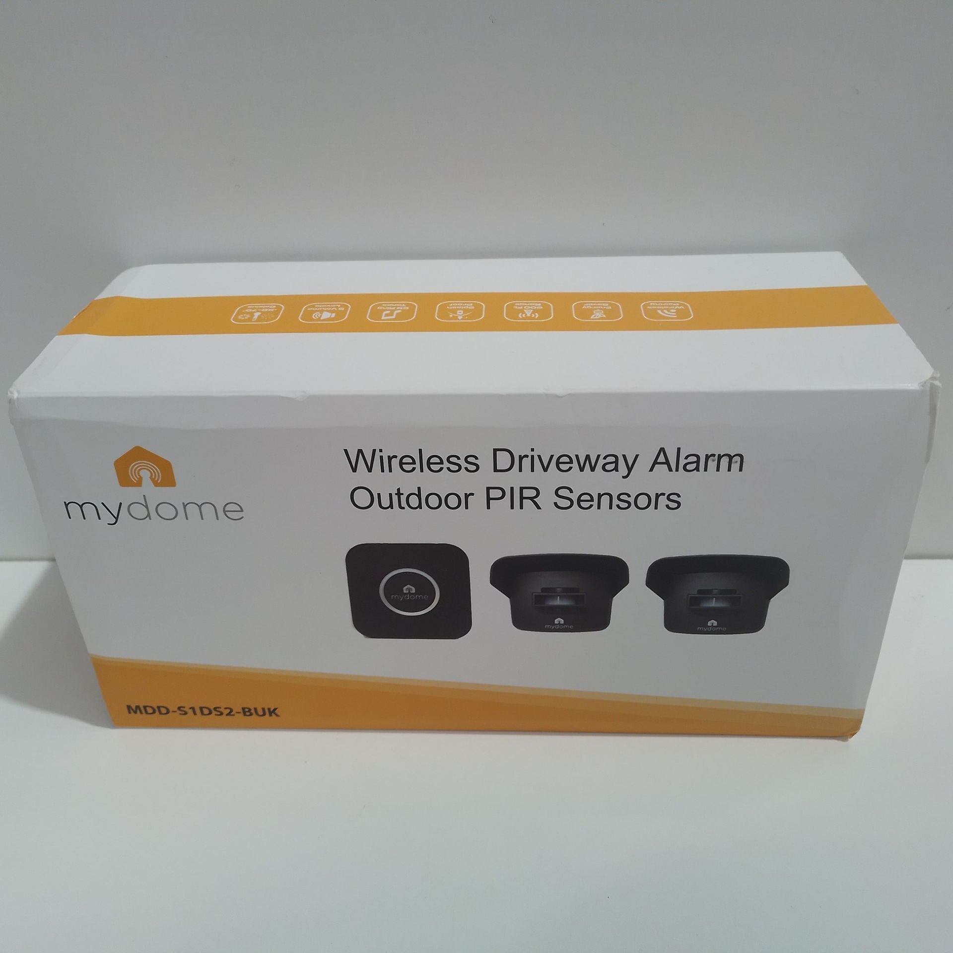 RRP £44.65 Mydome Wireless Driveway Motion Alarm | DIY Home Security - Image 2 of 2