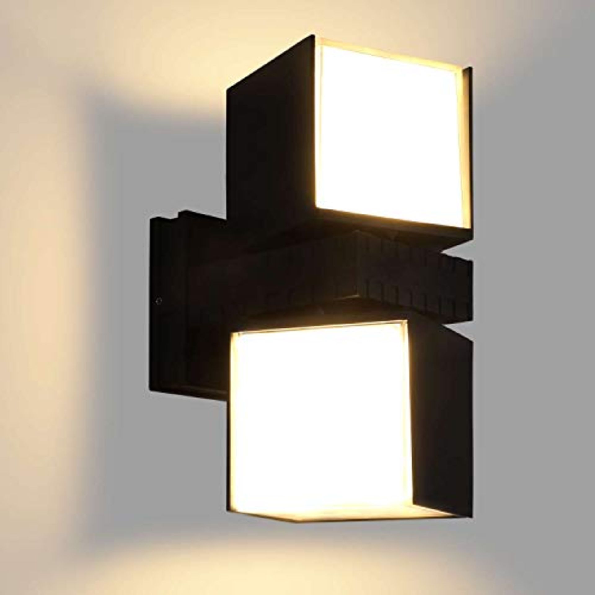 RRP £51.35 Glighone Outdoor Wall Lights Wall Sconce Up Down Wall