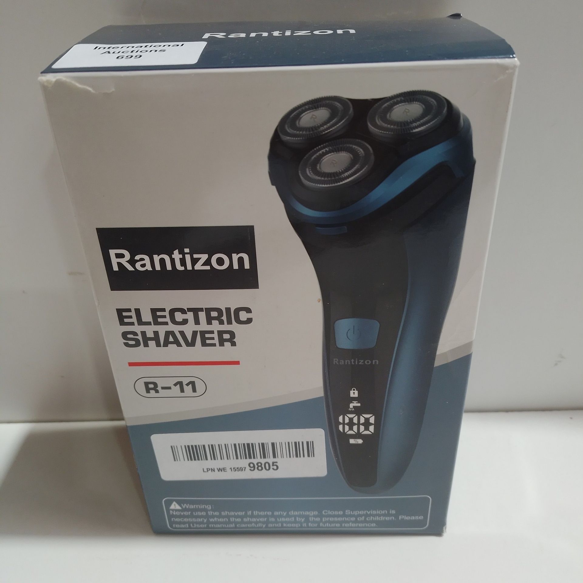 RRP £31.25 Rantizon Electric Shavers Men - Image 2 of 2