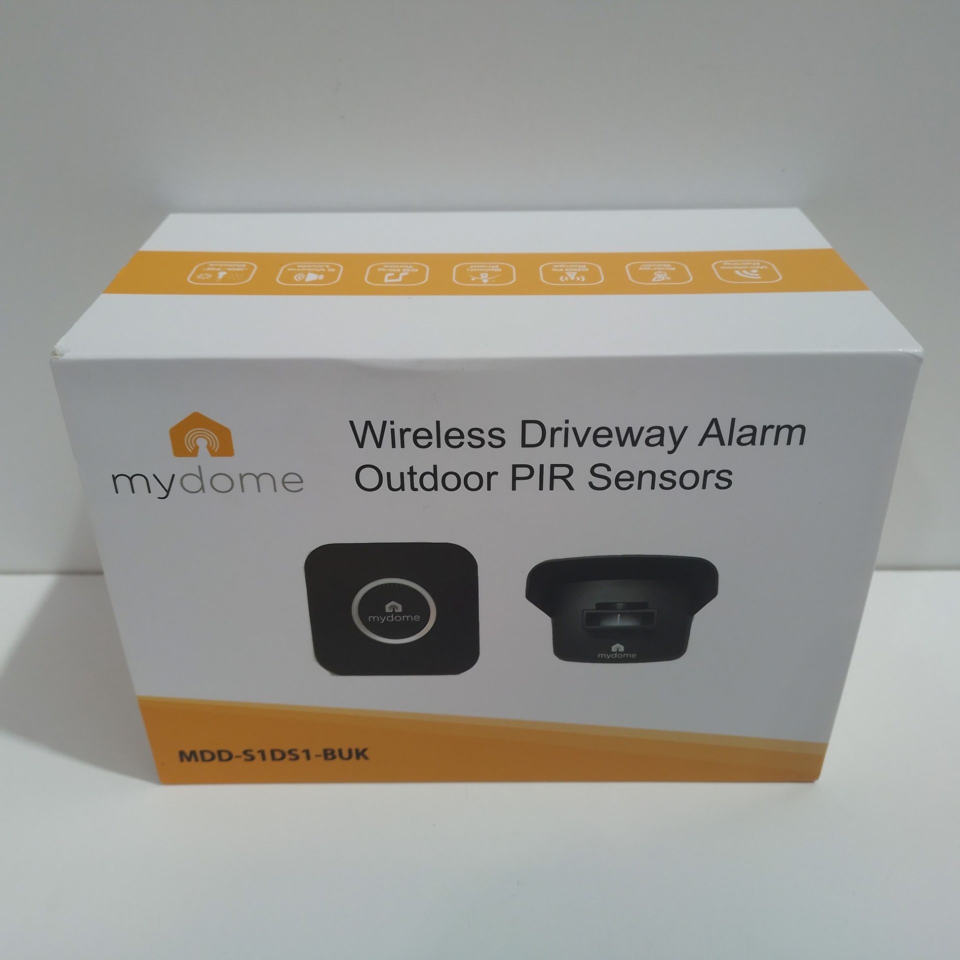 RRP £33.49 Mydome Wireless Driveway Motion Alarm | DIY Home Security - Image 2 of 2