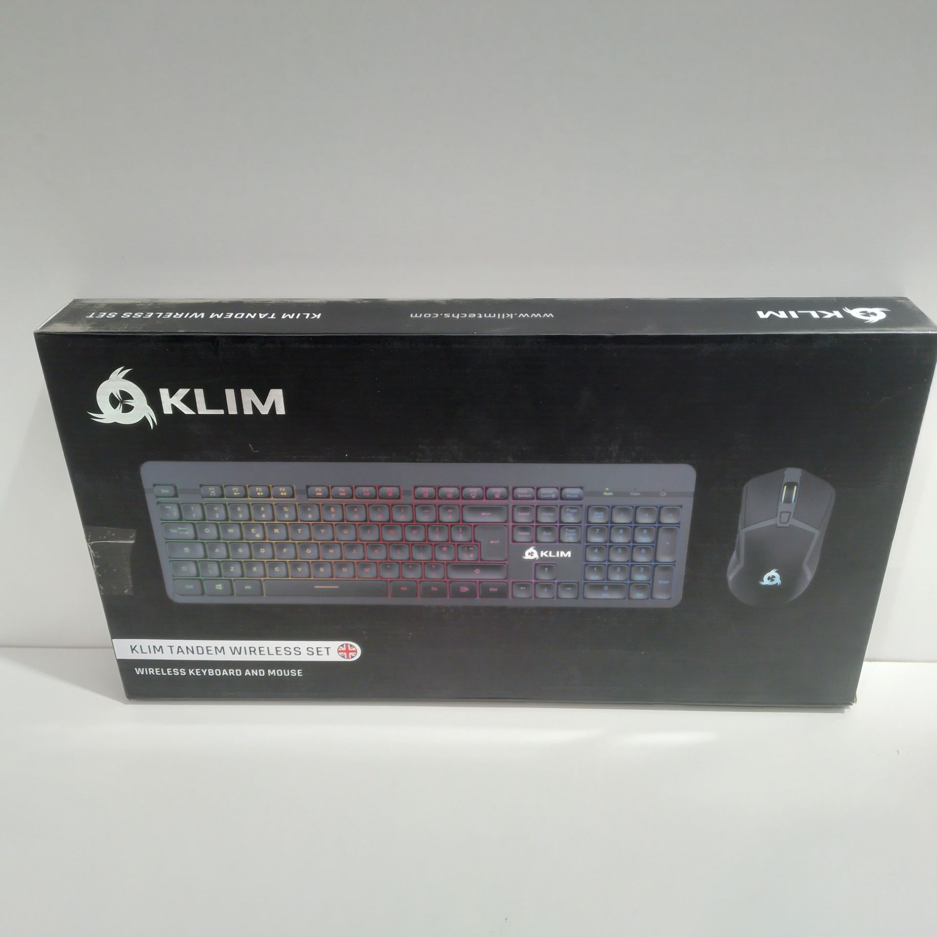 RRP £44.64 KLIM Tandem Wireless Gaming Keyboard & Mouse Combo - Image 2 of 2