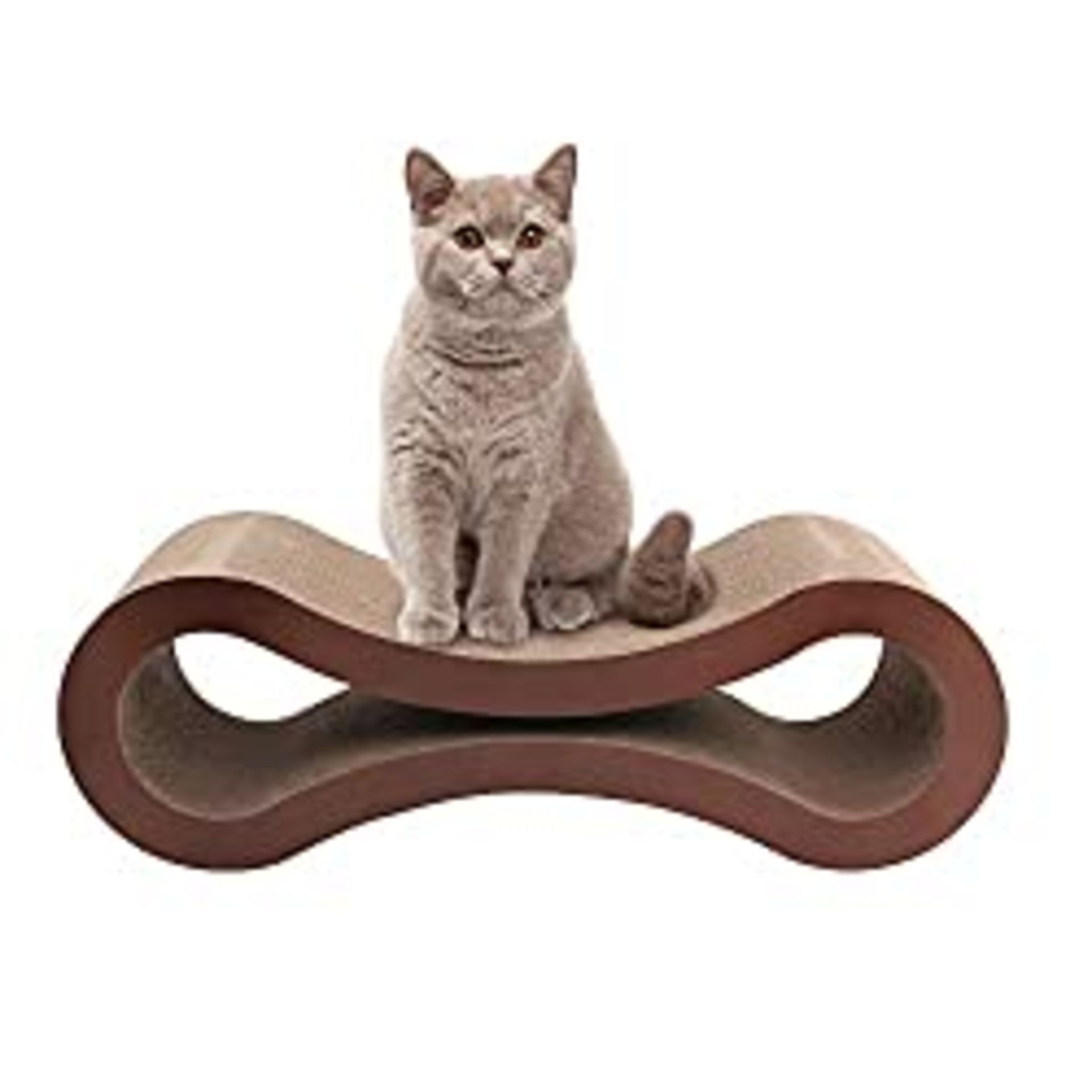 RRP £63.53 Pet Prime Large Cat Scratcher Lounge 82 x 26.5 x 26.5