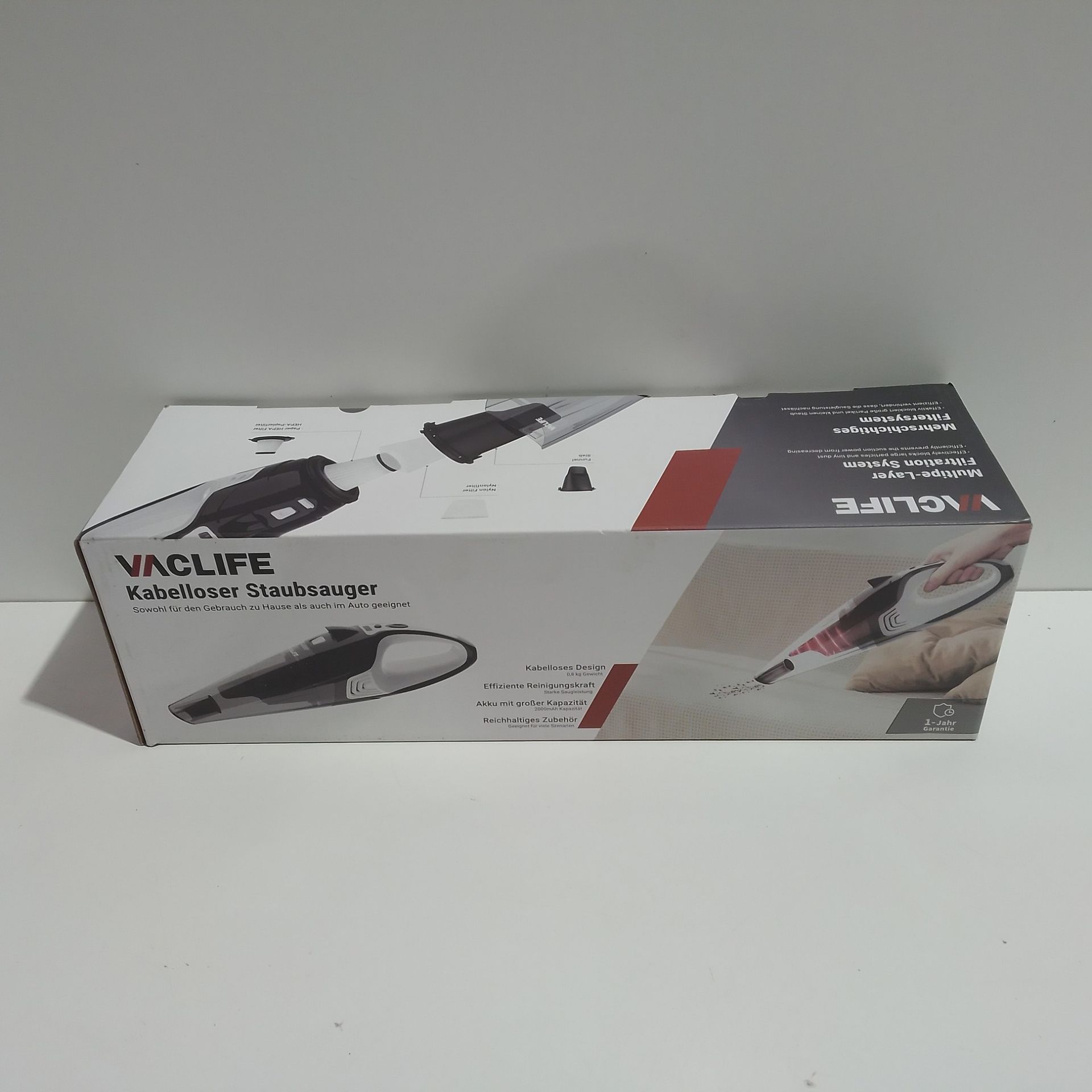 RRP £37.95 VacLife Handheld Vacuum - Image 2 of 2