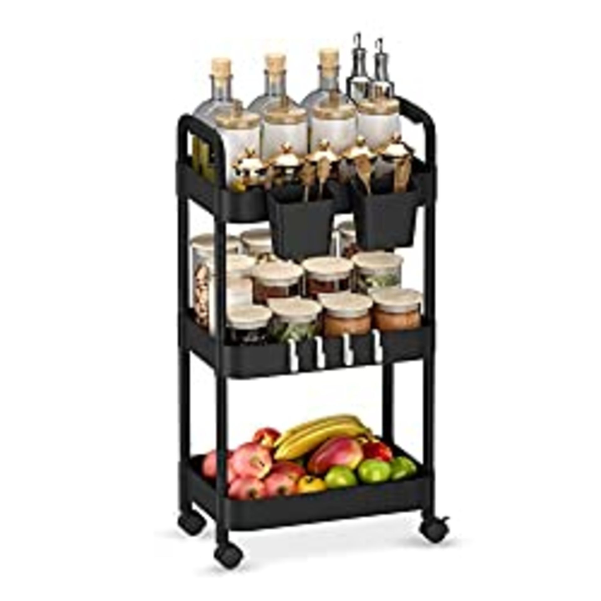 RRP £31.25 JOISCOPE 3-Tier Storage Trolley Cart