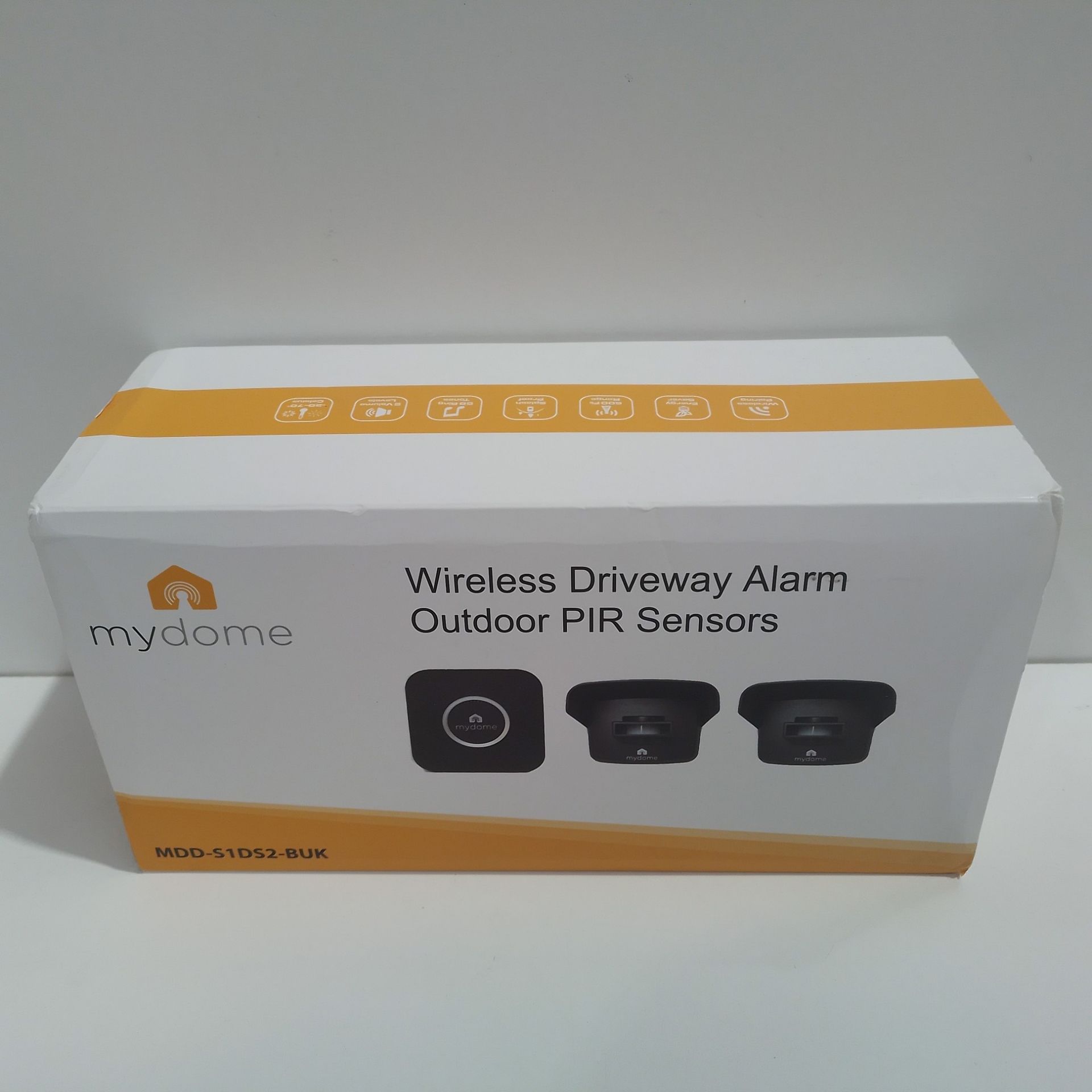 RRP £44.65 Mydome Wireless Driveway Motion Alarm | DIY Home Security - Image 2 of 2