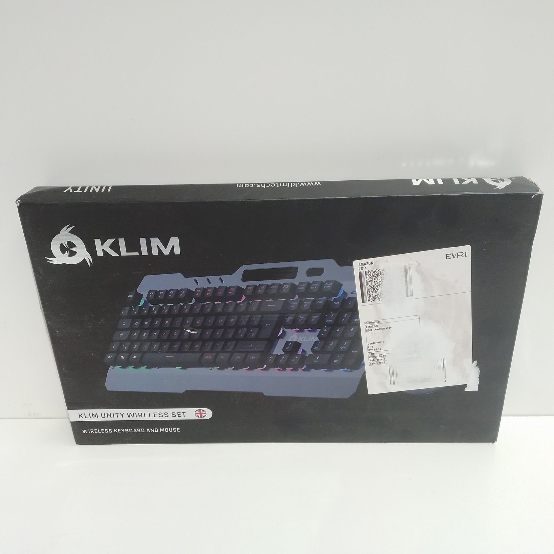 RRP £41.29 KLIM Unity Wireless Keyboard and Mouse Set - Image 2 of 2
