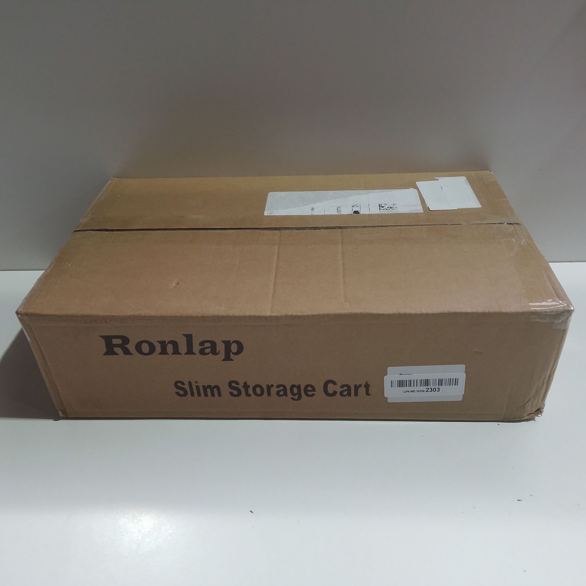 RRP £31.37 Ronlap Slim Storage Trolley - Image 2 of 2