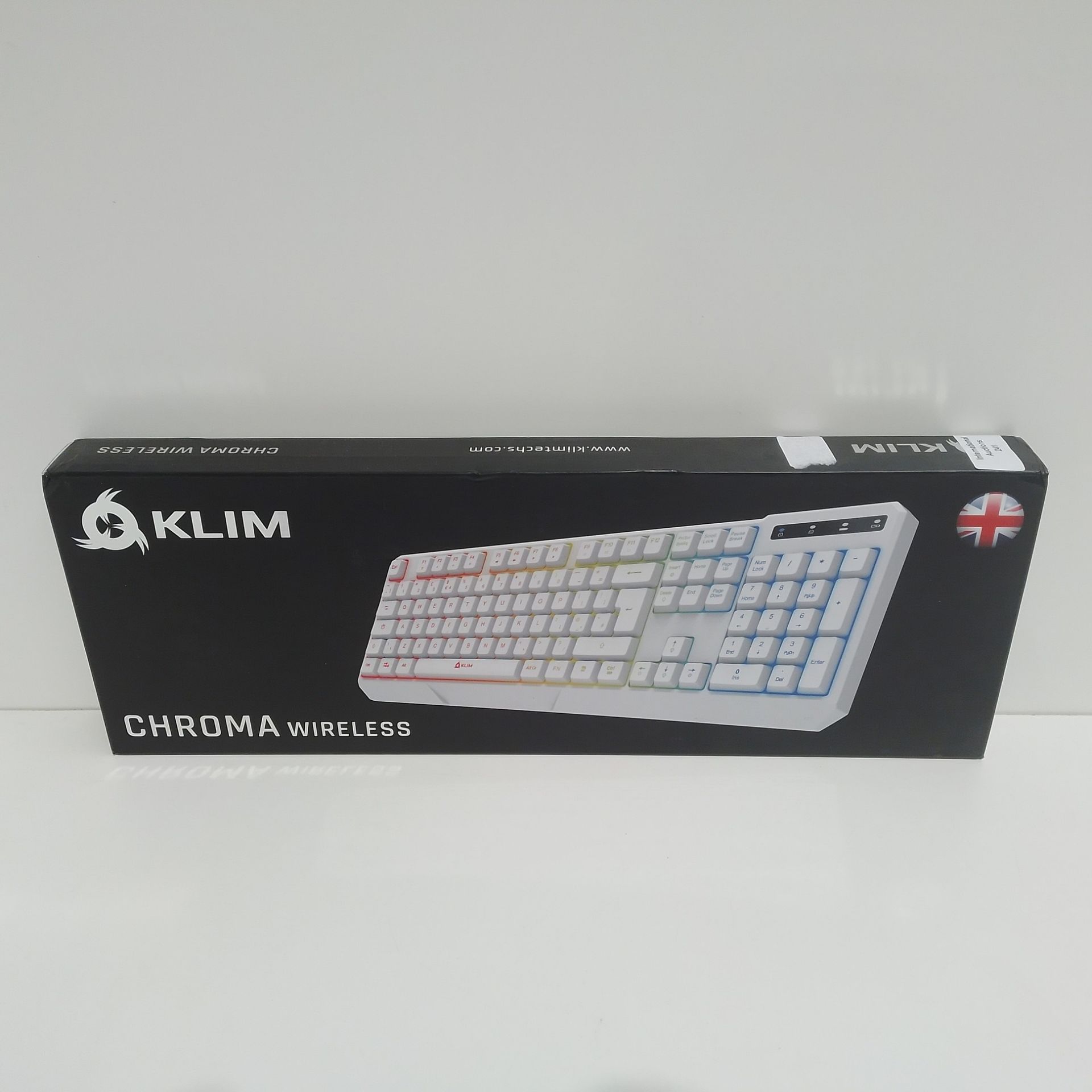 RRP £33.46 KLIM Chroma Wireless Gaming Keyboard RGB NEW 2023 - Image 2 of 2