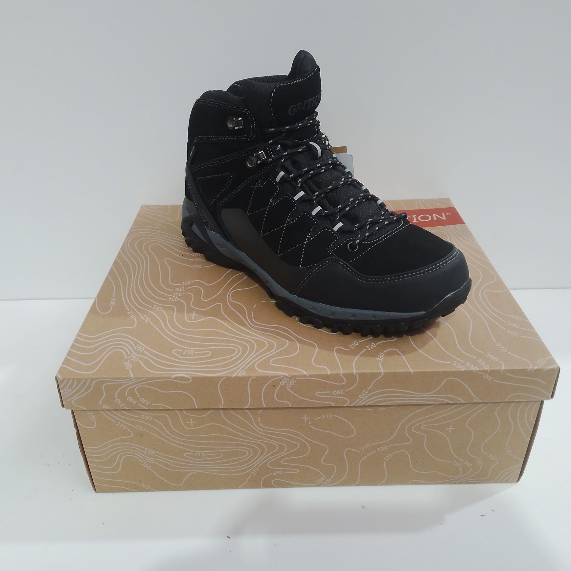 RRP £69.53 BRAND NEW STOCK GRITION Walking Boots Men Waterproof High Rise Hiking - Image 2 of 2