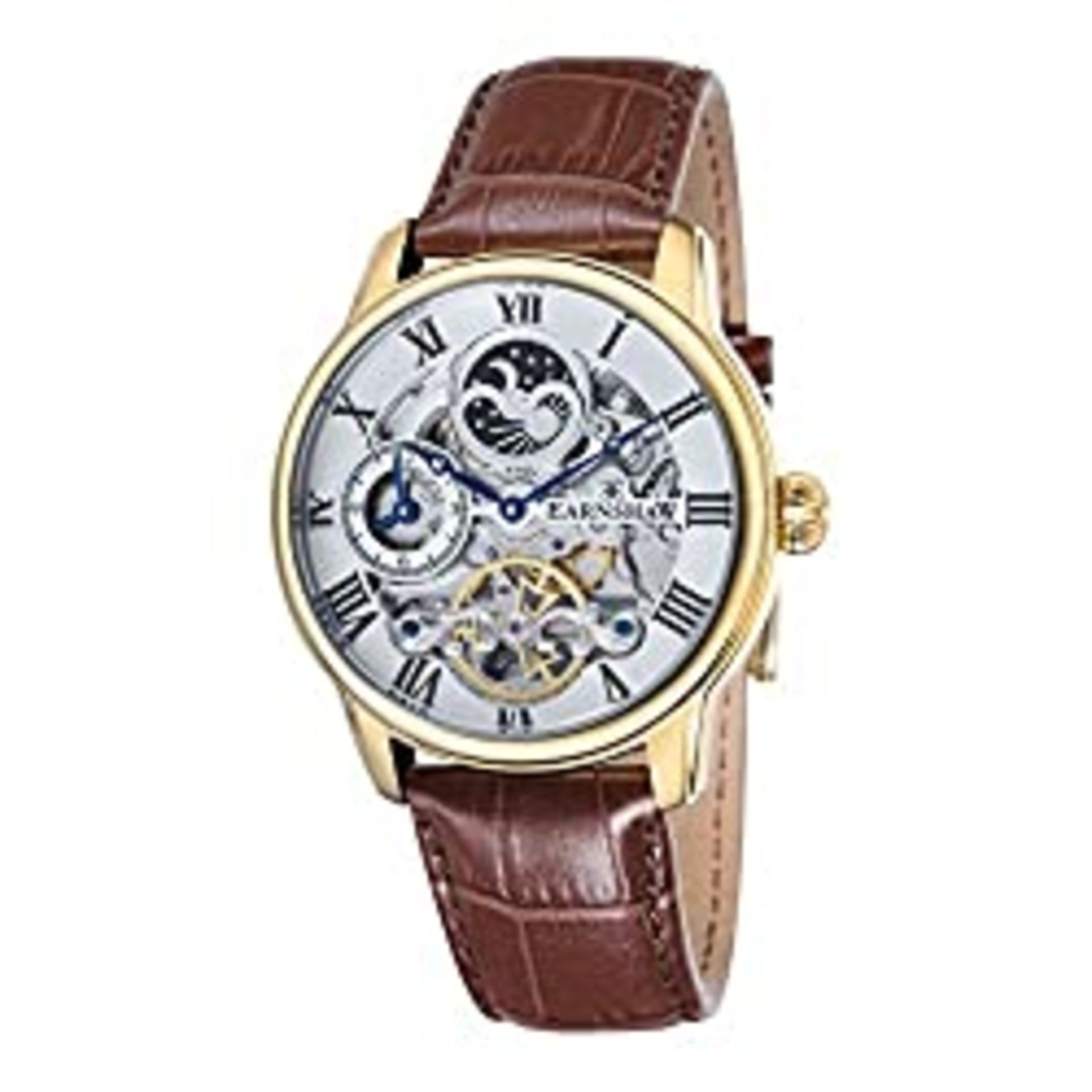 RRP £122.82 Thomas Earnshaw Men's Longitude Automatic Watch with